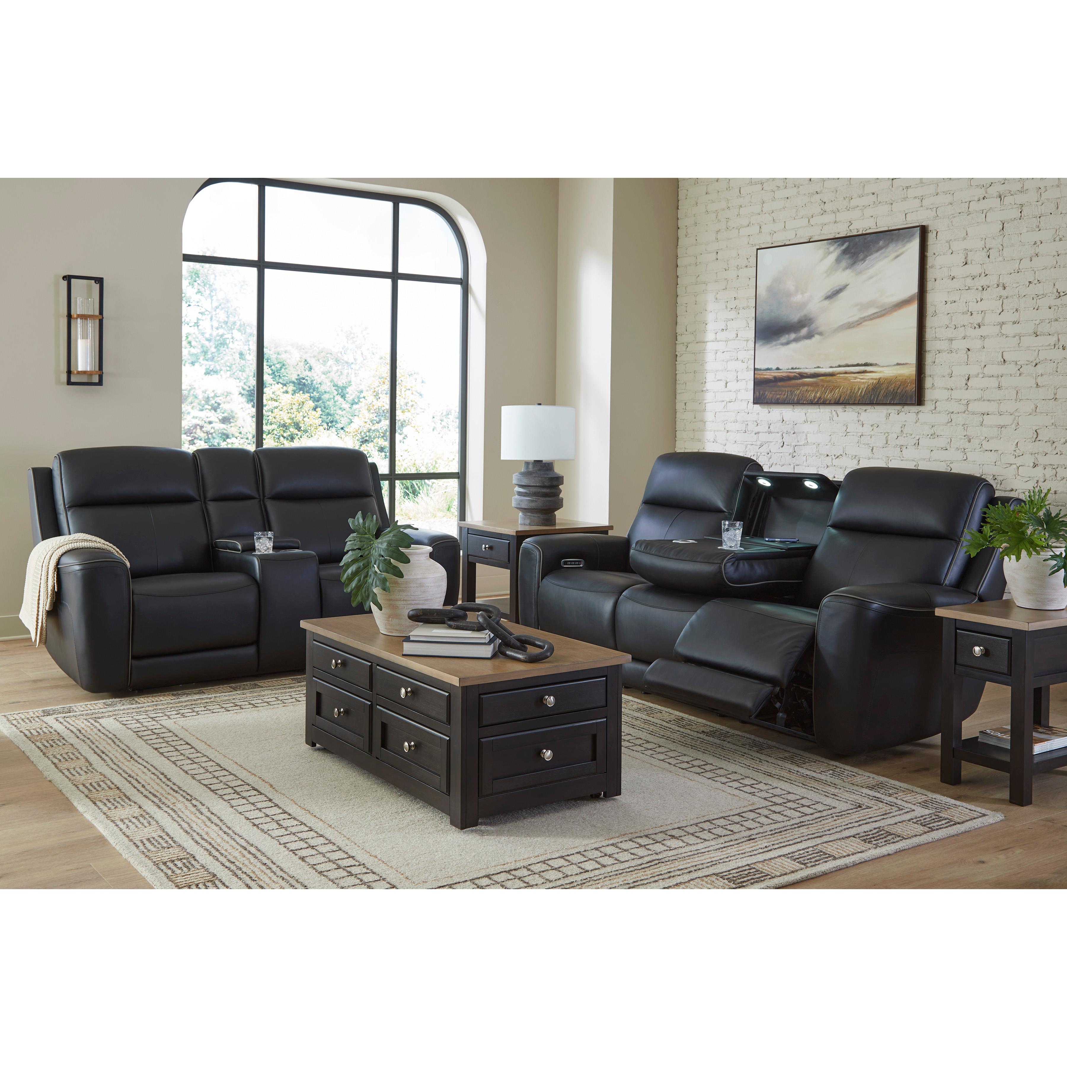 Diamond Modern Furniture Exclusive Design 5Z-Comfort Loveseat with Console PCU1090218 IMAGE 20