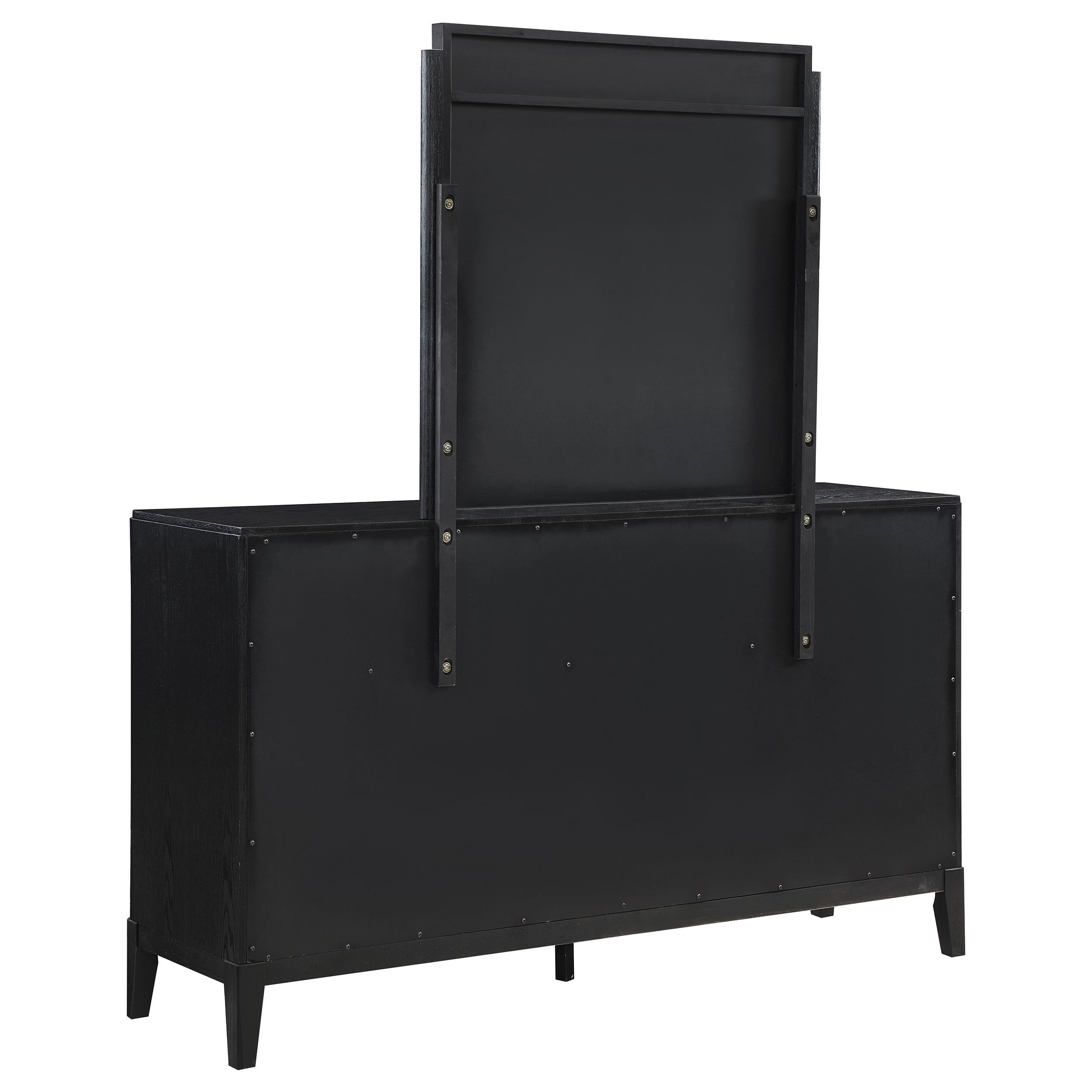 Coaster Furniture Brookmead 224713M 8-Drawer Dresser with Mirror - Black IMAGE 5