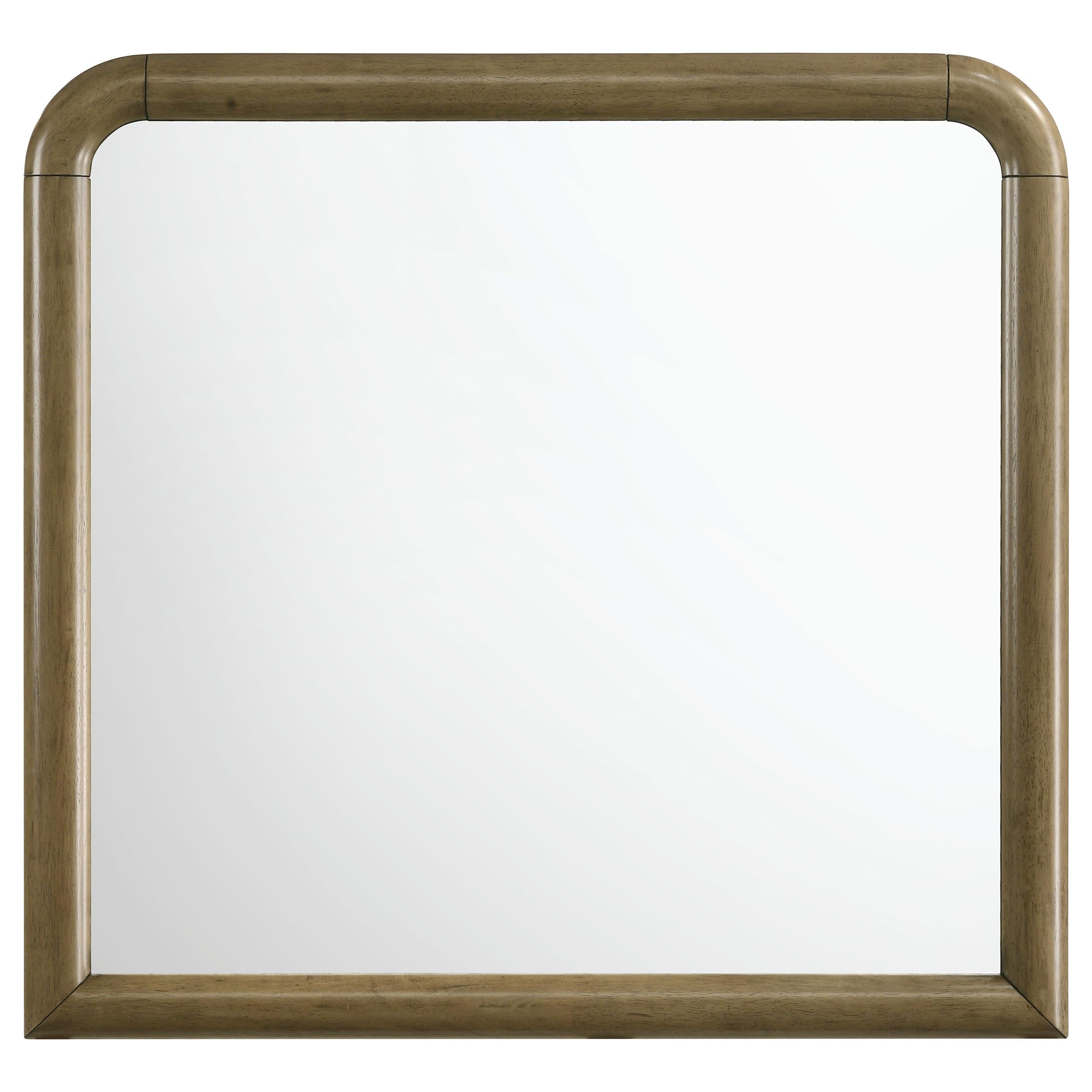 Coaster Furniture Amsbury 224274 Dresser Mirror - Nutmeg IMAGE 2