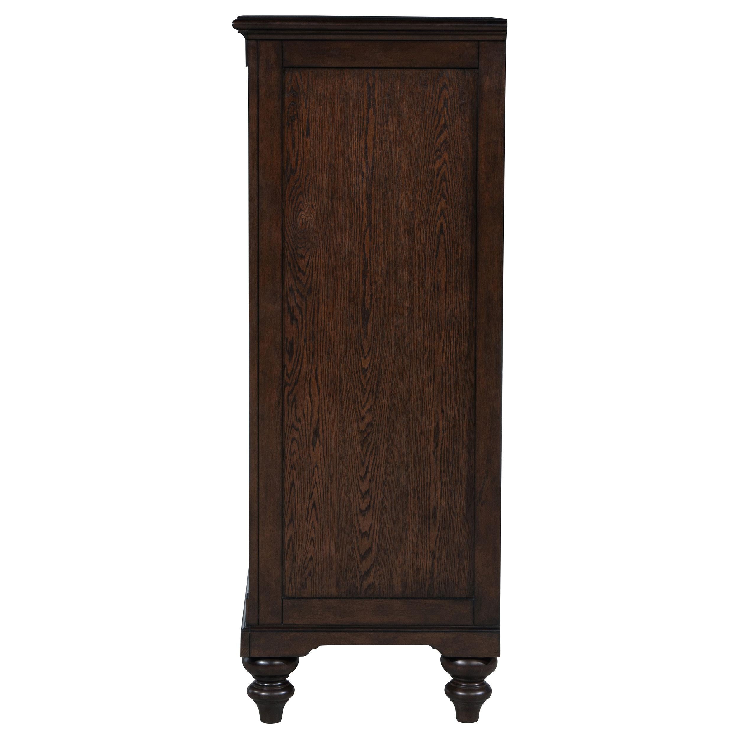 Coaster Furniture Andover 223635 5-Drawer Chest of Drawers - Dark Oak IMAGE 4