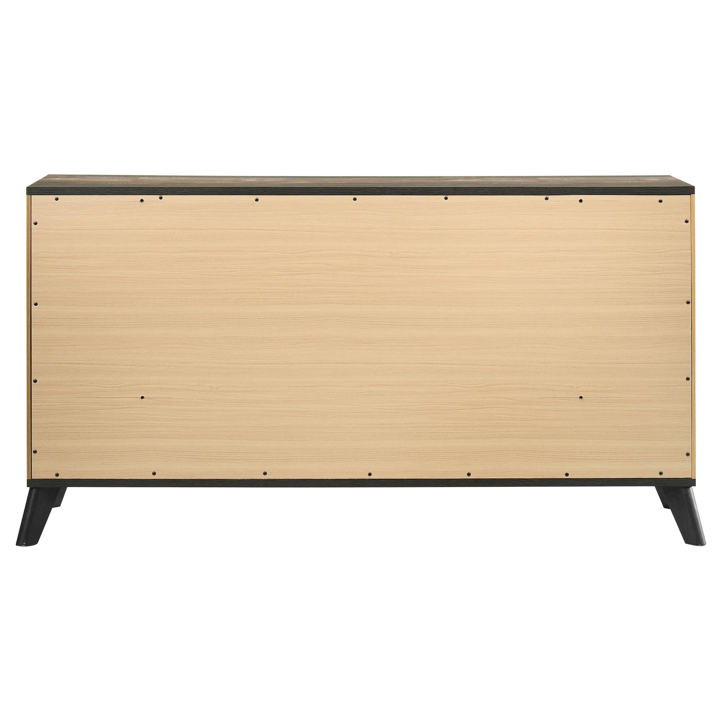 Coaster Furniture Kaywood 225003 6-Drawer Dresser Cabinet - Natural Pine IMAGE 6