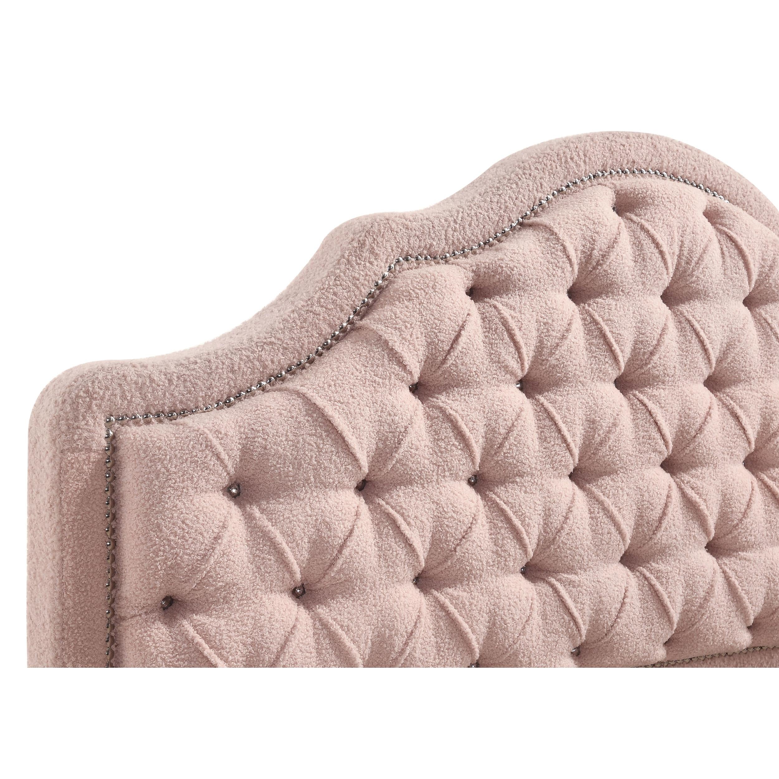 Coaster Furniture Ashleigh 460540T 44-inch Upholstered Twin Storage Platform Bed - Pink IMAGE 7