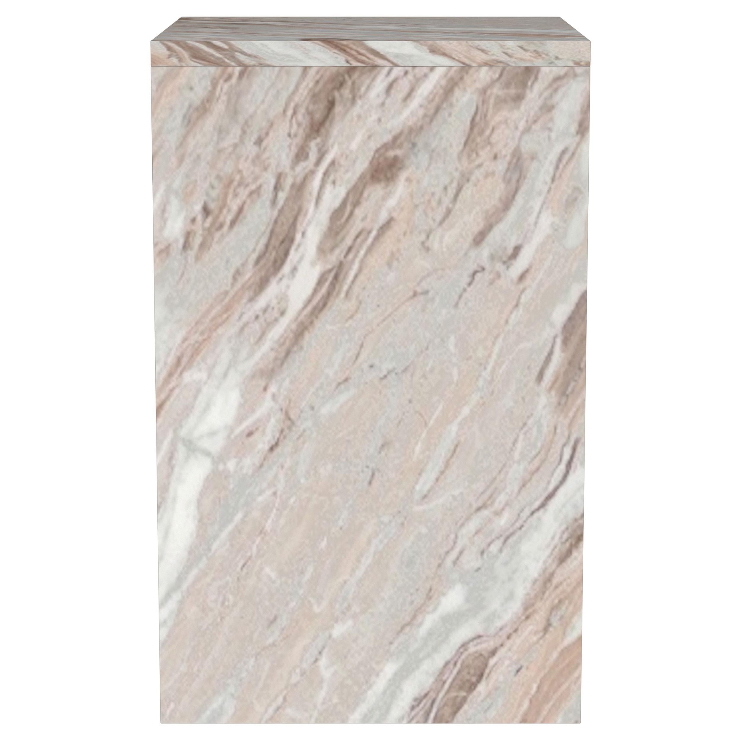 Coaster Furniture Bowdoin 930053 Genuine Marble Accent Side Table - Grey IMAGE 6