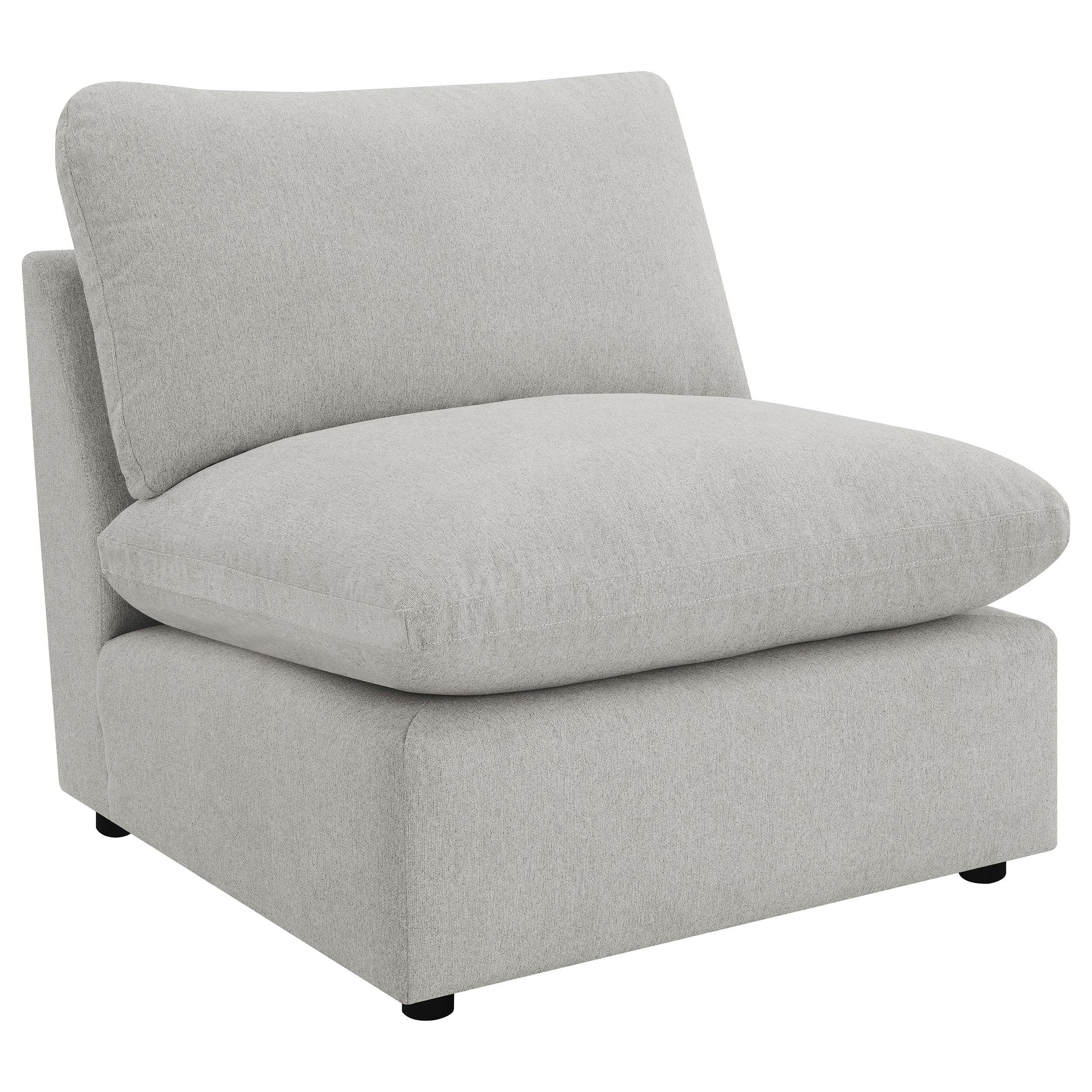 Coaster Furniture Collins 609560P 5-piece Modular Power Reclining Sectional - Grey IMAGE 3