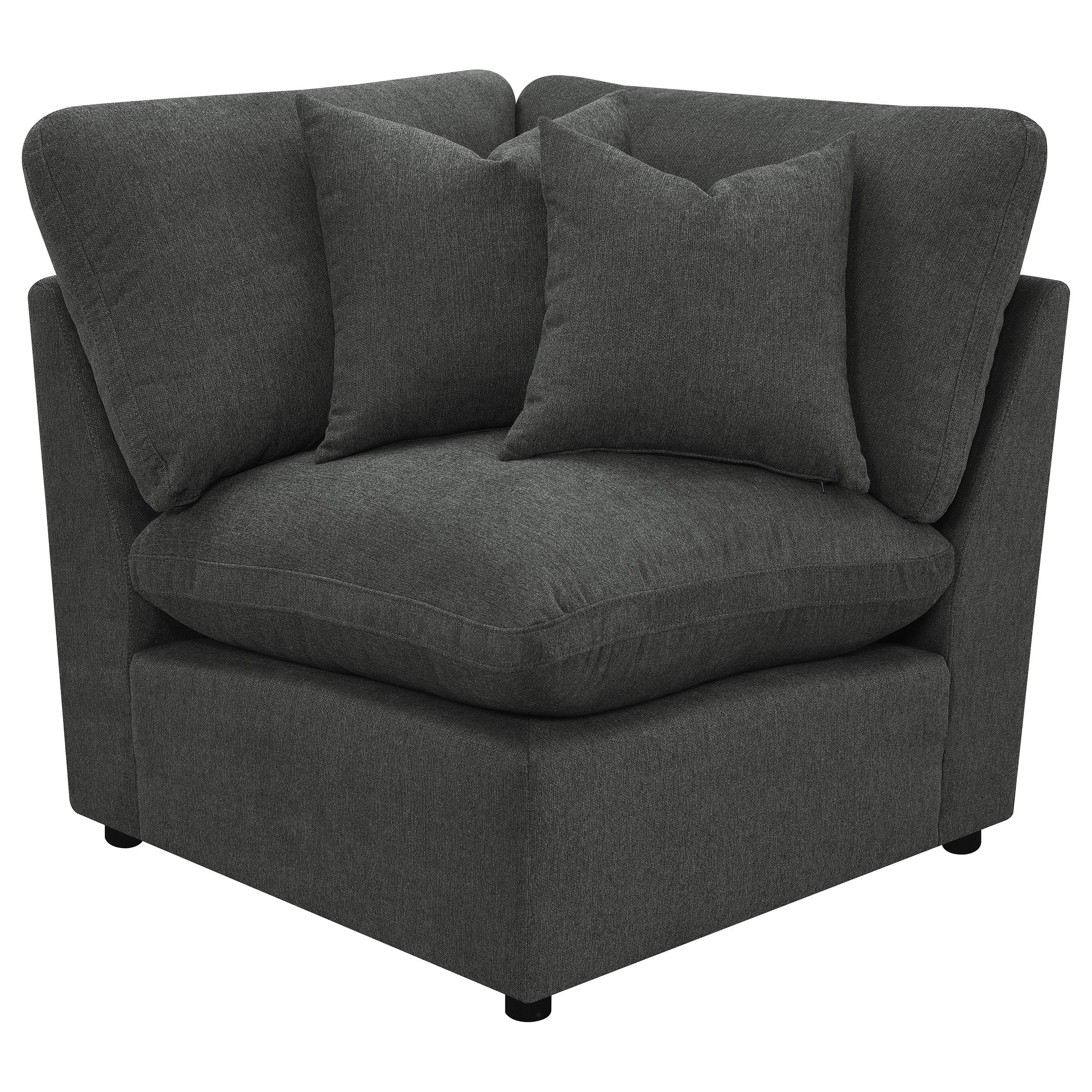 Coaster Furniture Collins 609530P 5-piece Modular Power Reclining Sectional - Dark Grey IMAGE 6