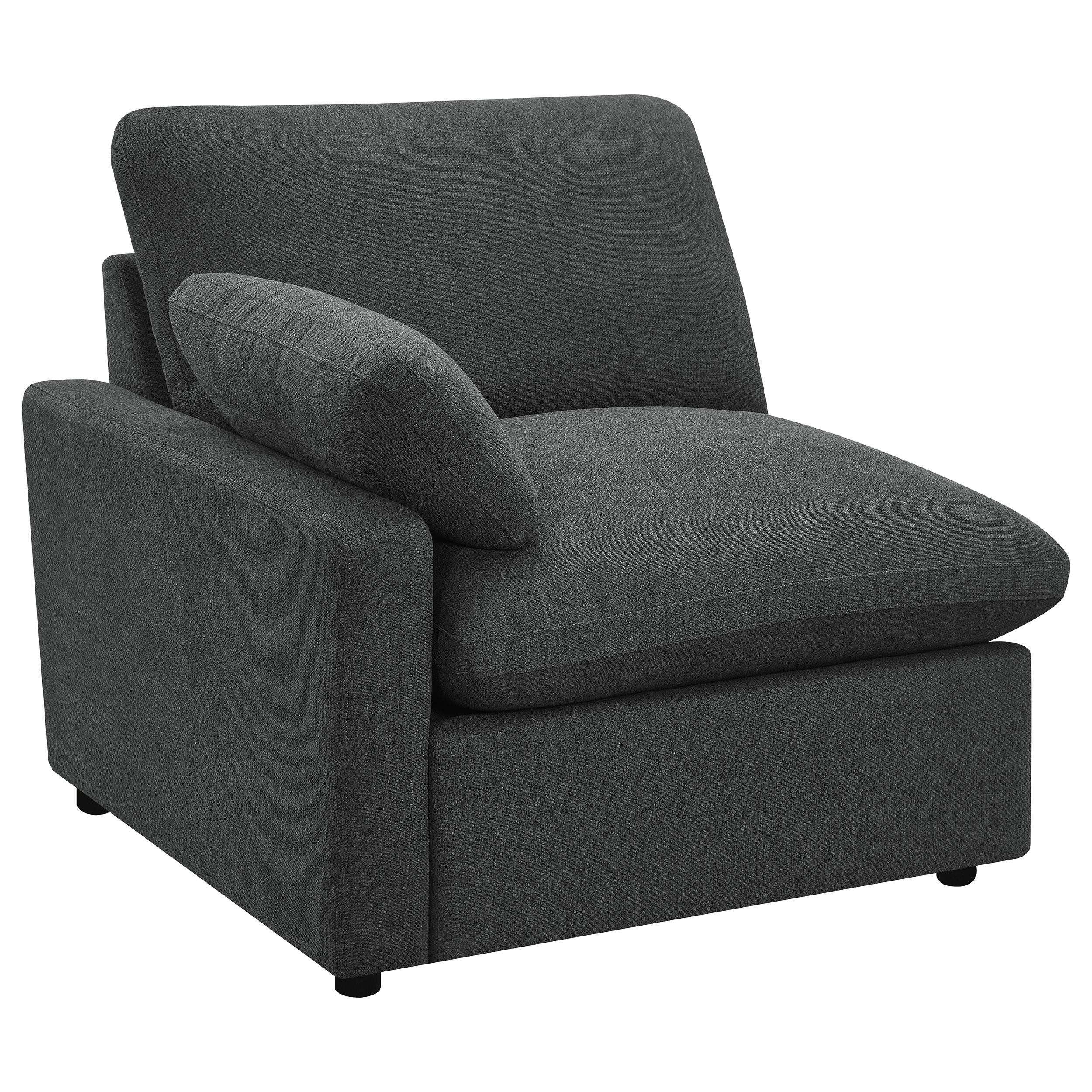 Coaster Furniture Collins 609531P Modular Power Sofa - Dark Grey IMAGE 4