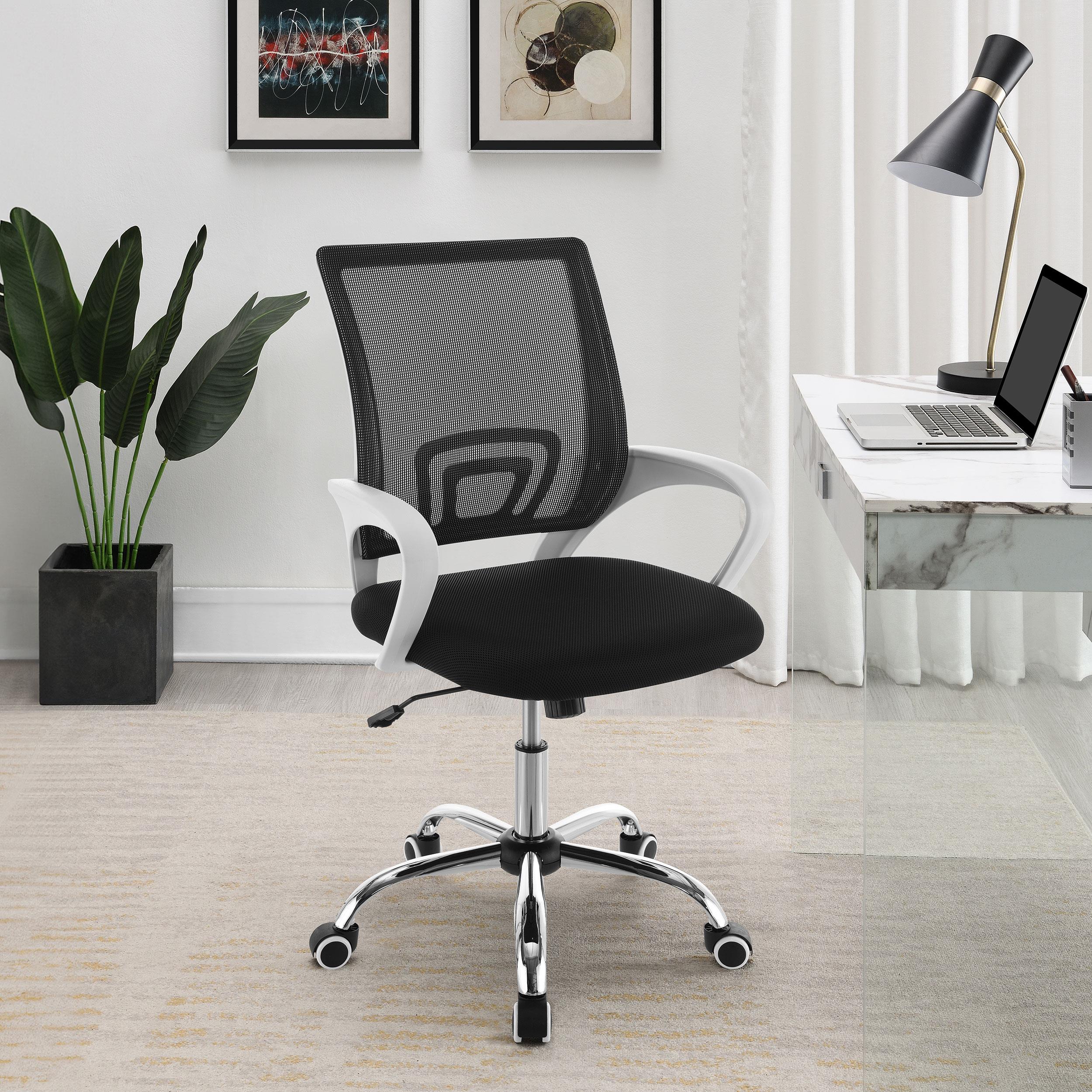 Coaster Furniture Felton 802014 Upholstered Adjustable Home Office Desk Chair - Black IMAGE 8