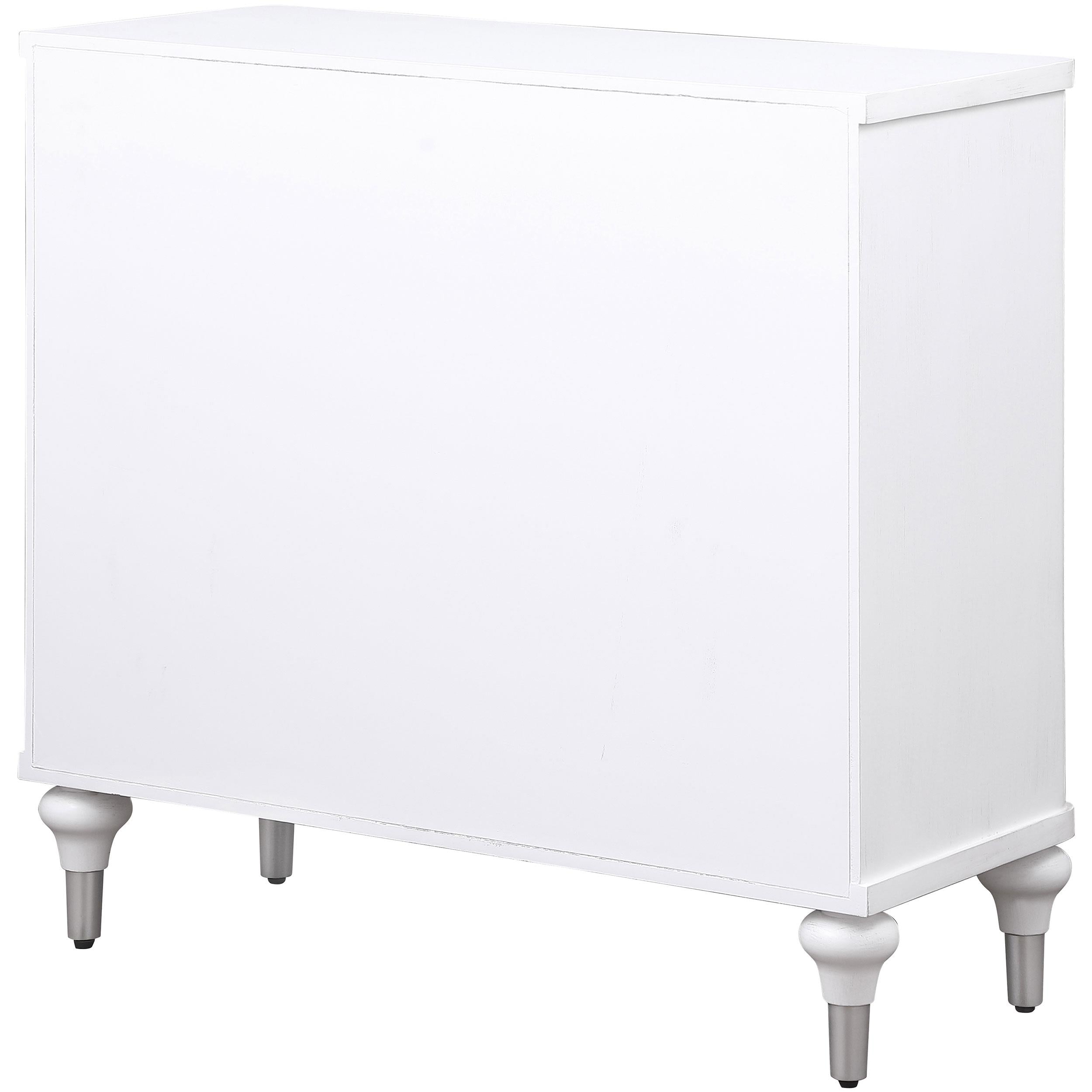 Coaster Furniture Cardella 950411 2-door Mandala Accent Cabinet - Distressed White IMAGE 7