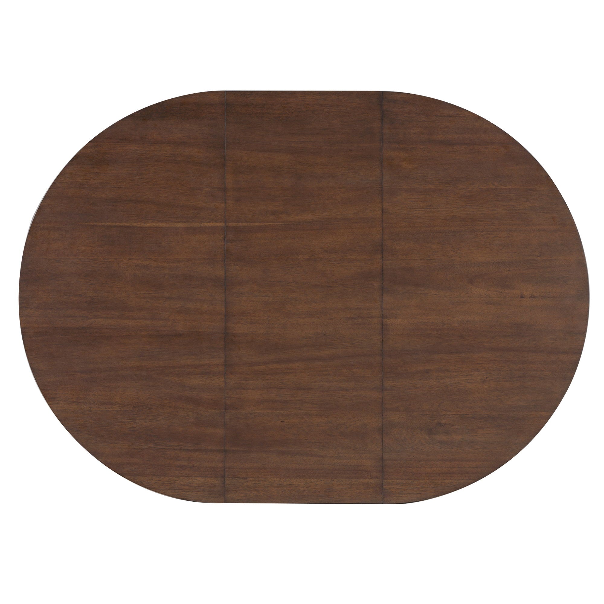 Dining Set With Leaf Round Table And 4 Upholstered Chairs