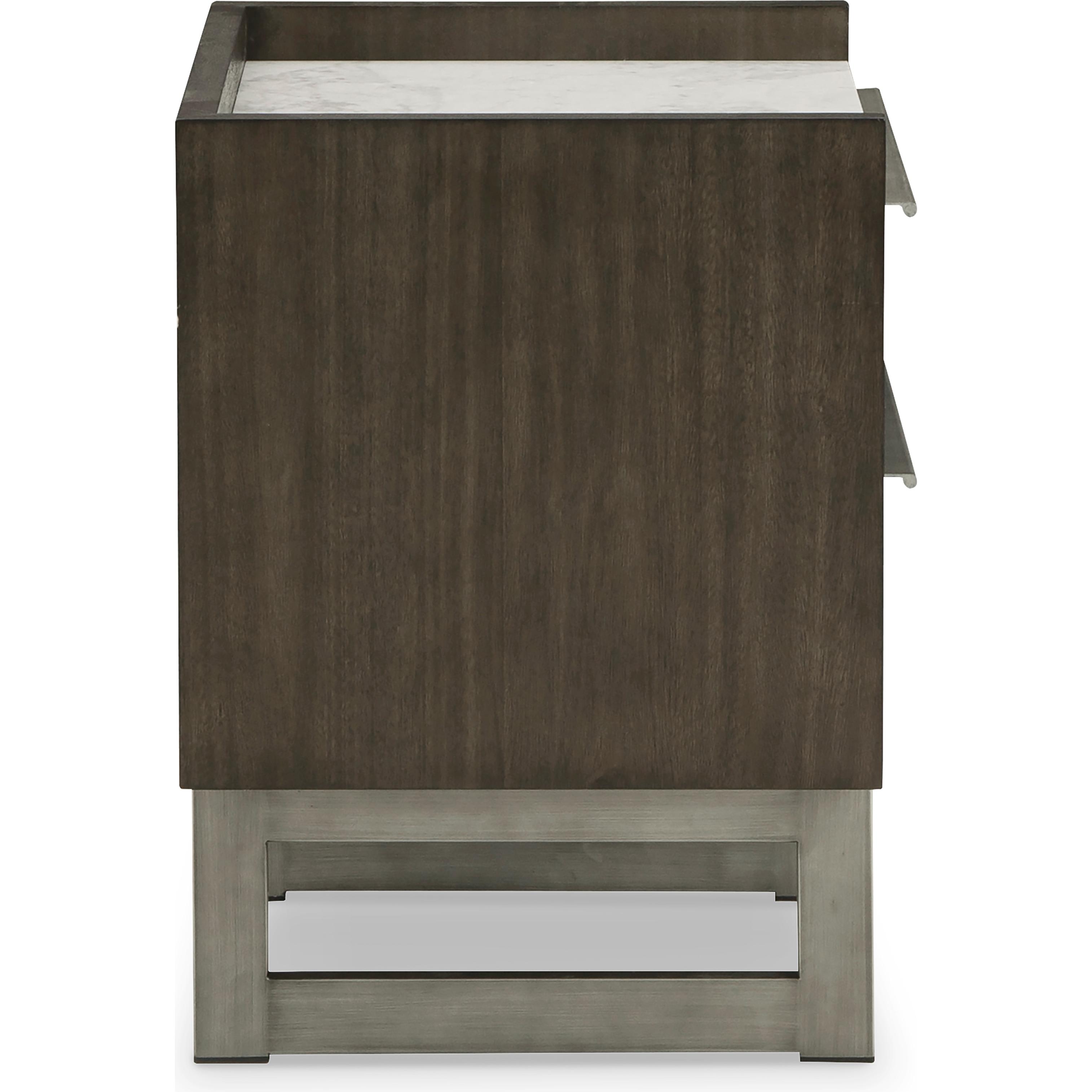 Diamond Modern Furniture Exclusive Design Arkenton 2-Drawer Nightstand B786-92 IMAGE 4