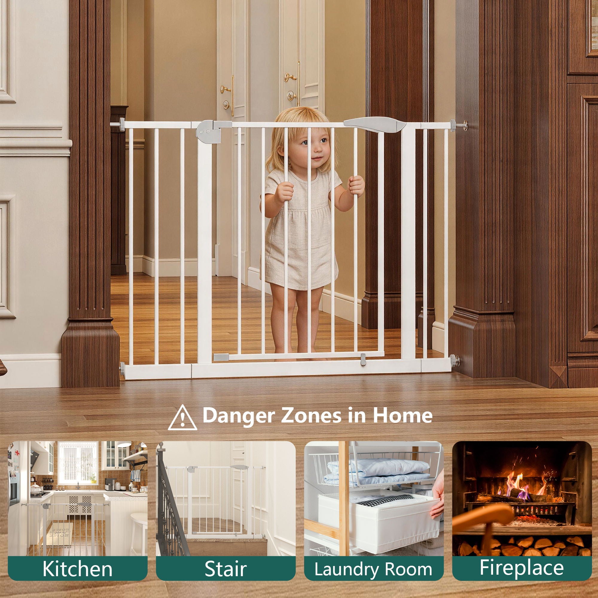 Baby Gate For Stairs And Doorways