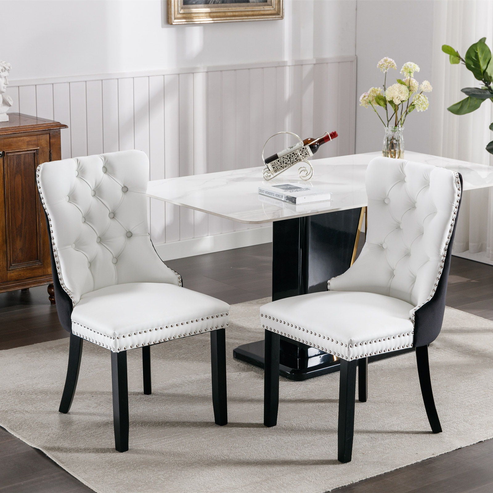 Nikki - Modern Upholstered Dining Chair (Set of 2)