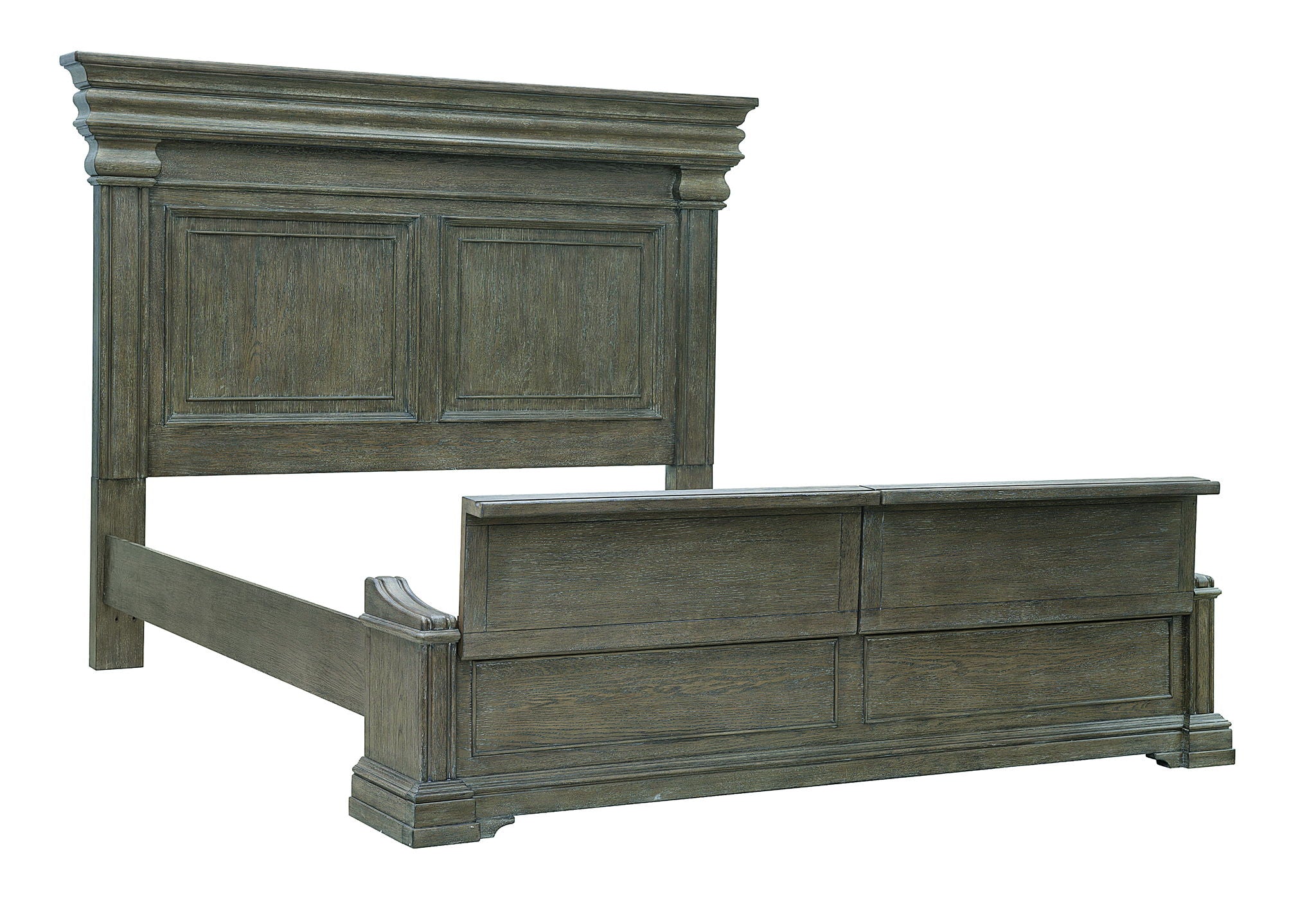 Madison Ridge - Panel Bed With Blanket Chest Footboard