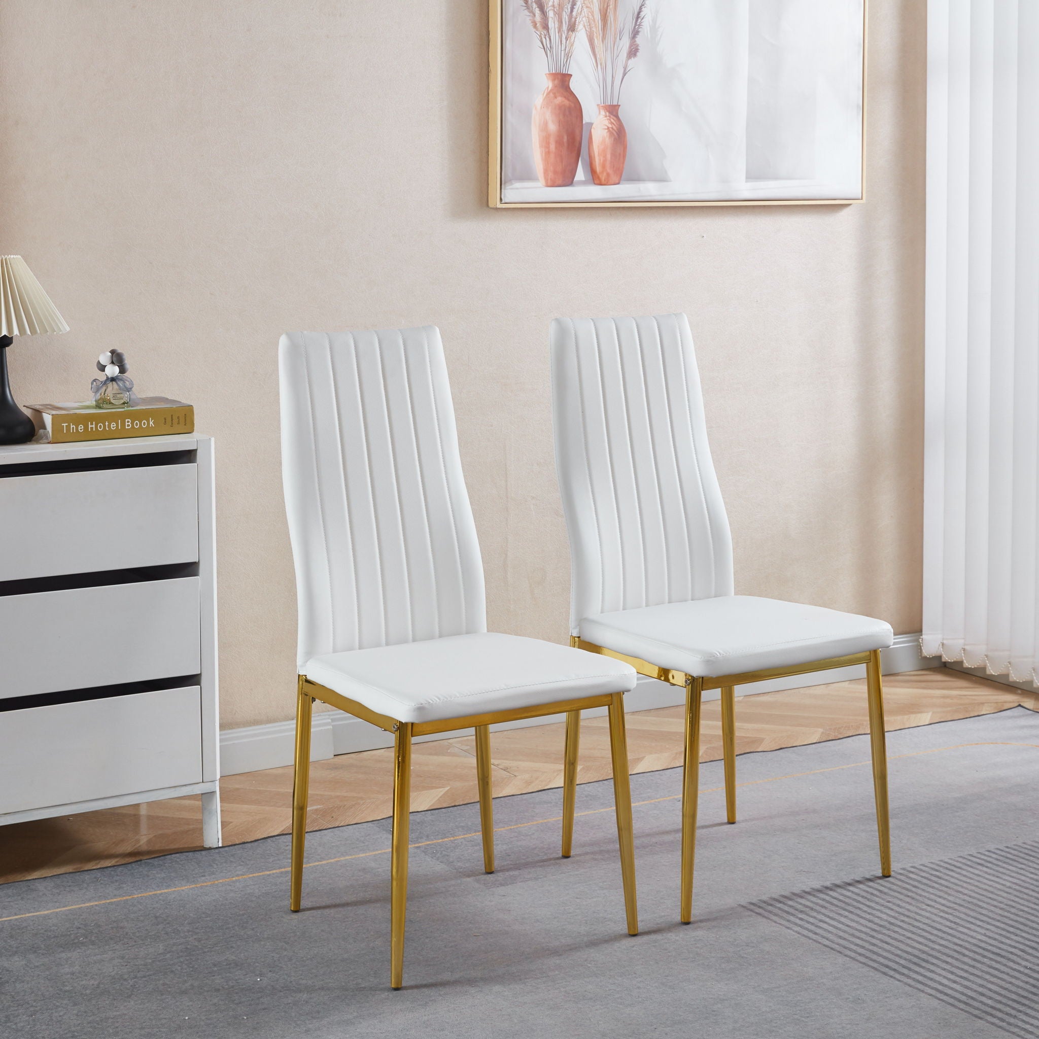 Elegant Legs Dining Chair (Set of 4)