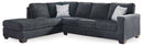 Altari 2-Piece Sleeper Sectional with Chaise