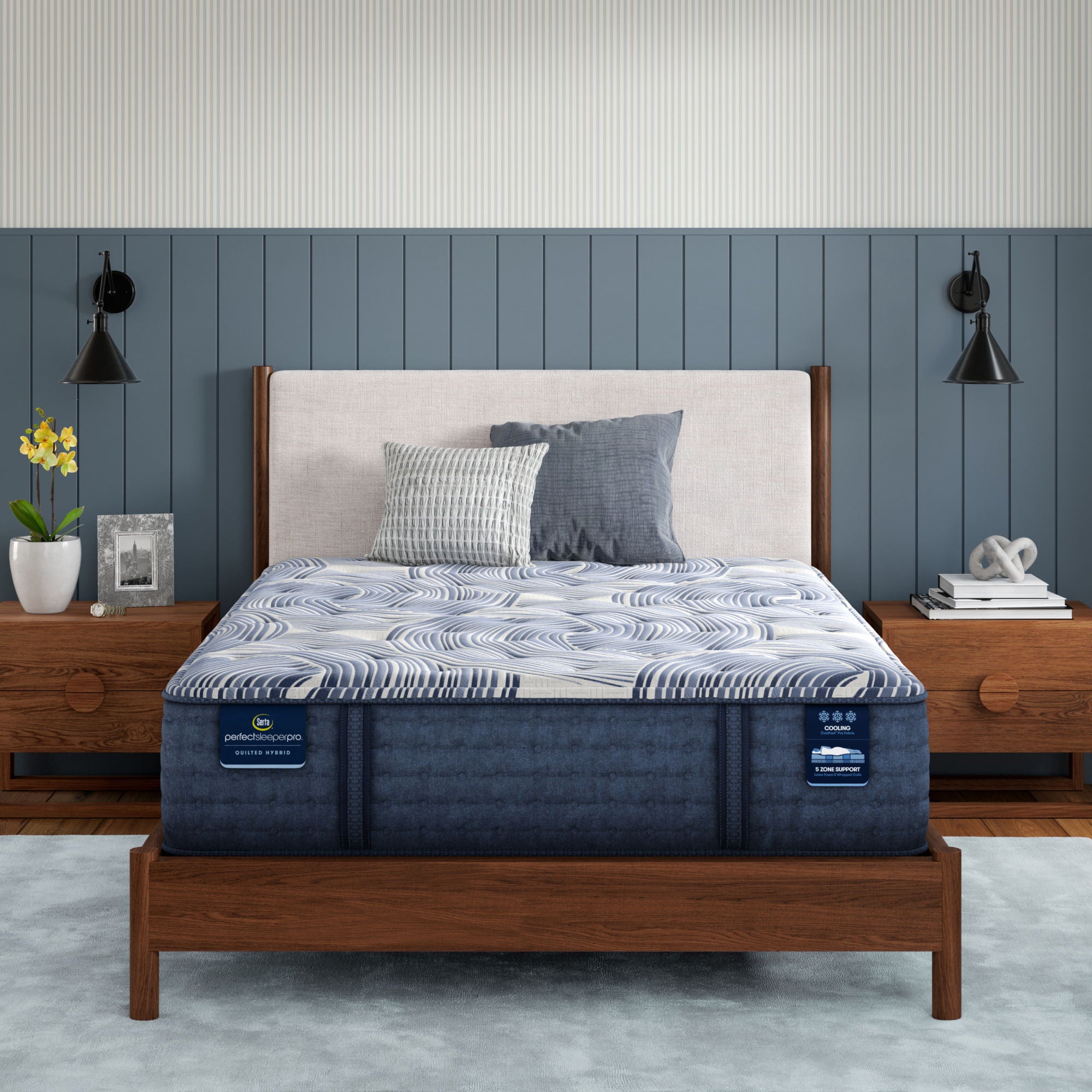 Perfect Sleeper Pro Hybrid - 14" Dublin Latex Medium Mattress