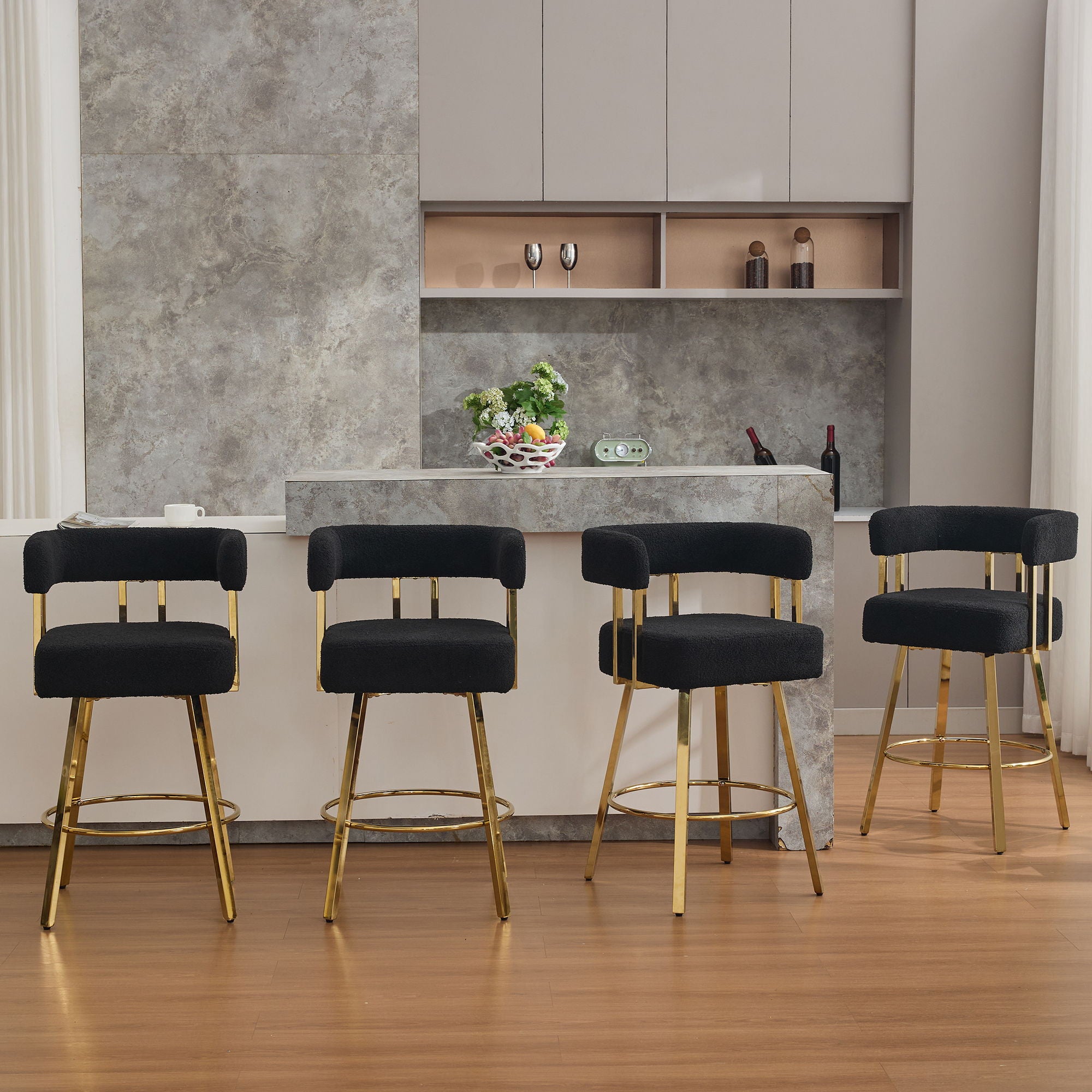 Decorative Upholstered Side Chair For Living Room (Set of 2)