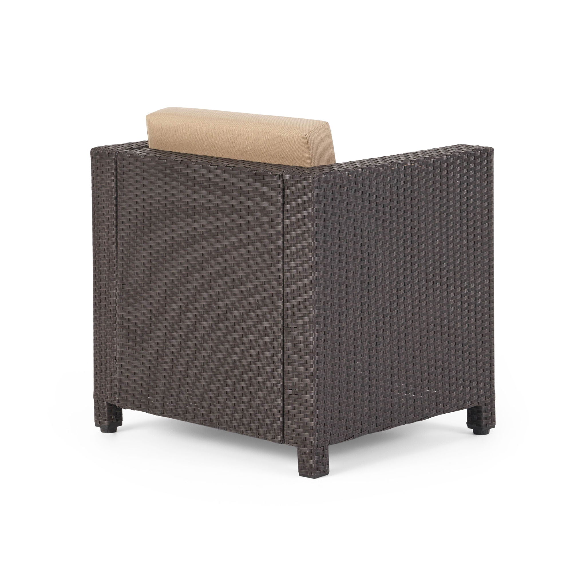 Stylish Outdoor Club Chair With Weather Resistant Cushions