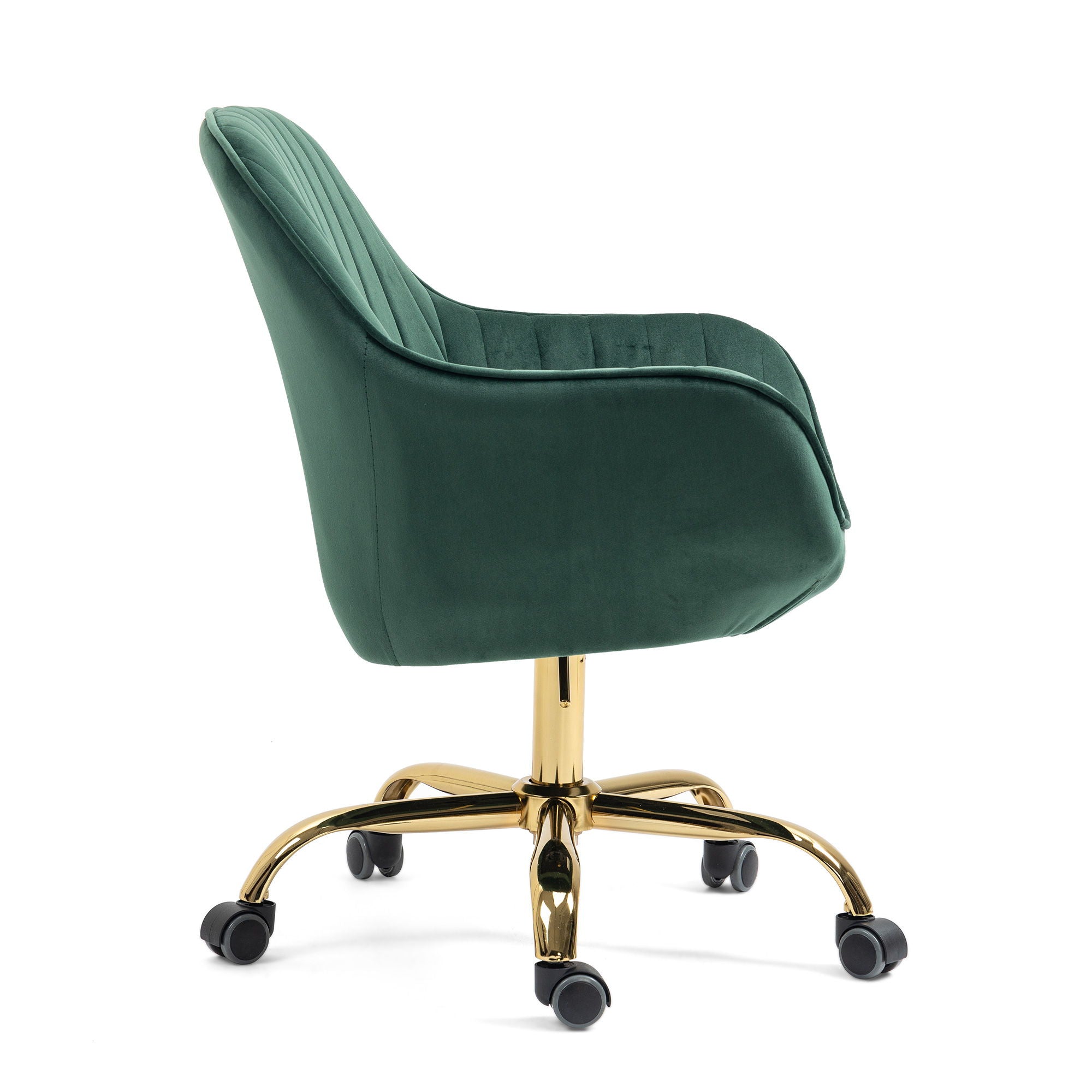 Swivel Chair With High Back, Adjustable Working Chair With Base