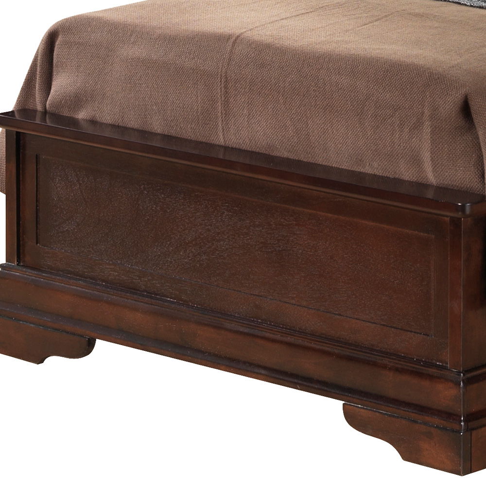 Louis Phillipe - Twin Bed - Cappuccino