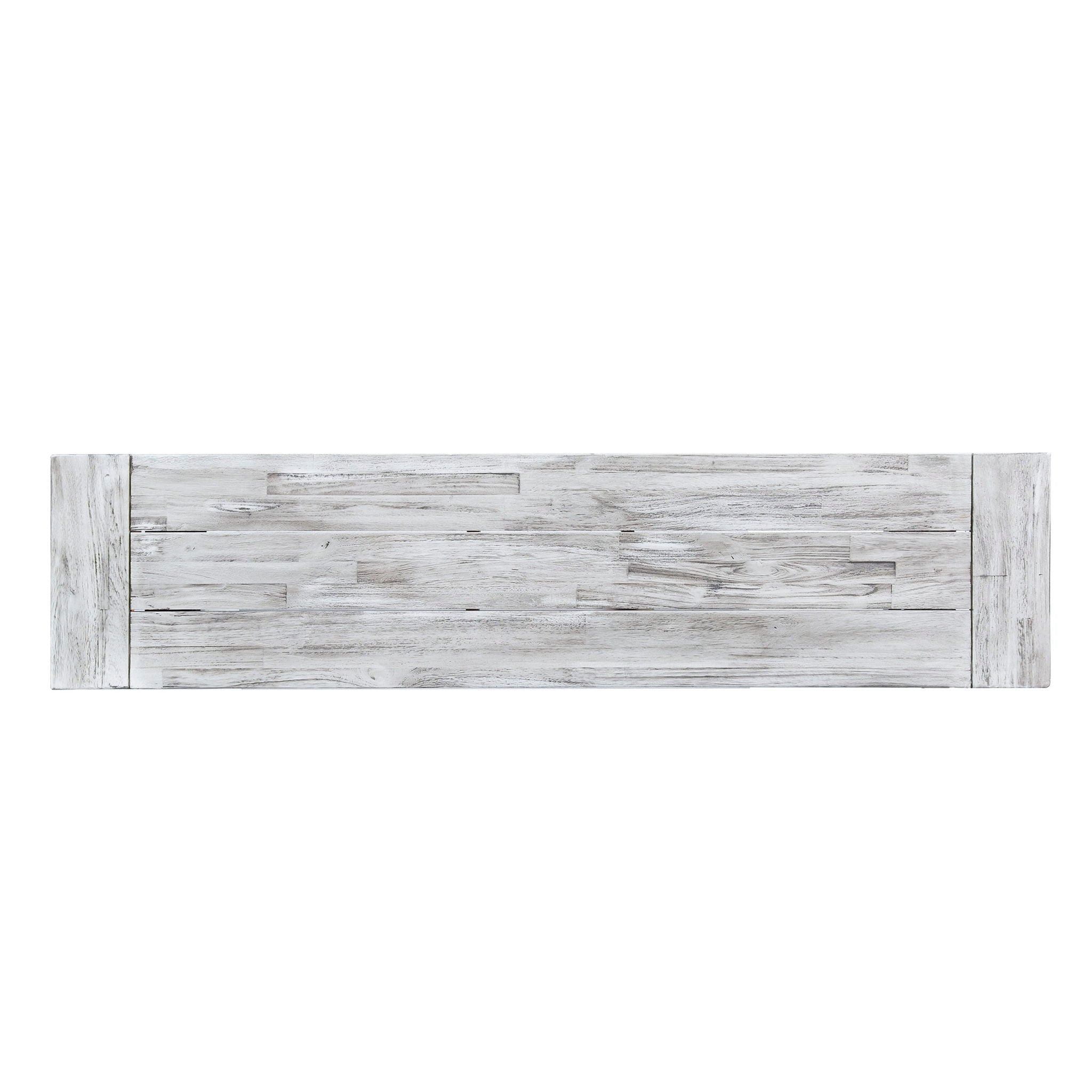 Tranquilizer - Outdoor Acacia Wood Bench With Slat Panel Design