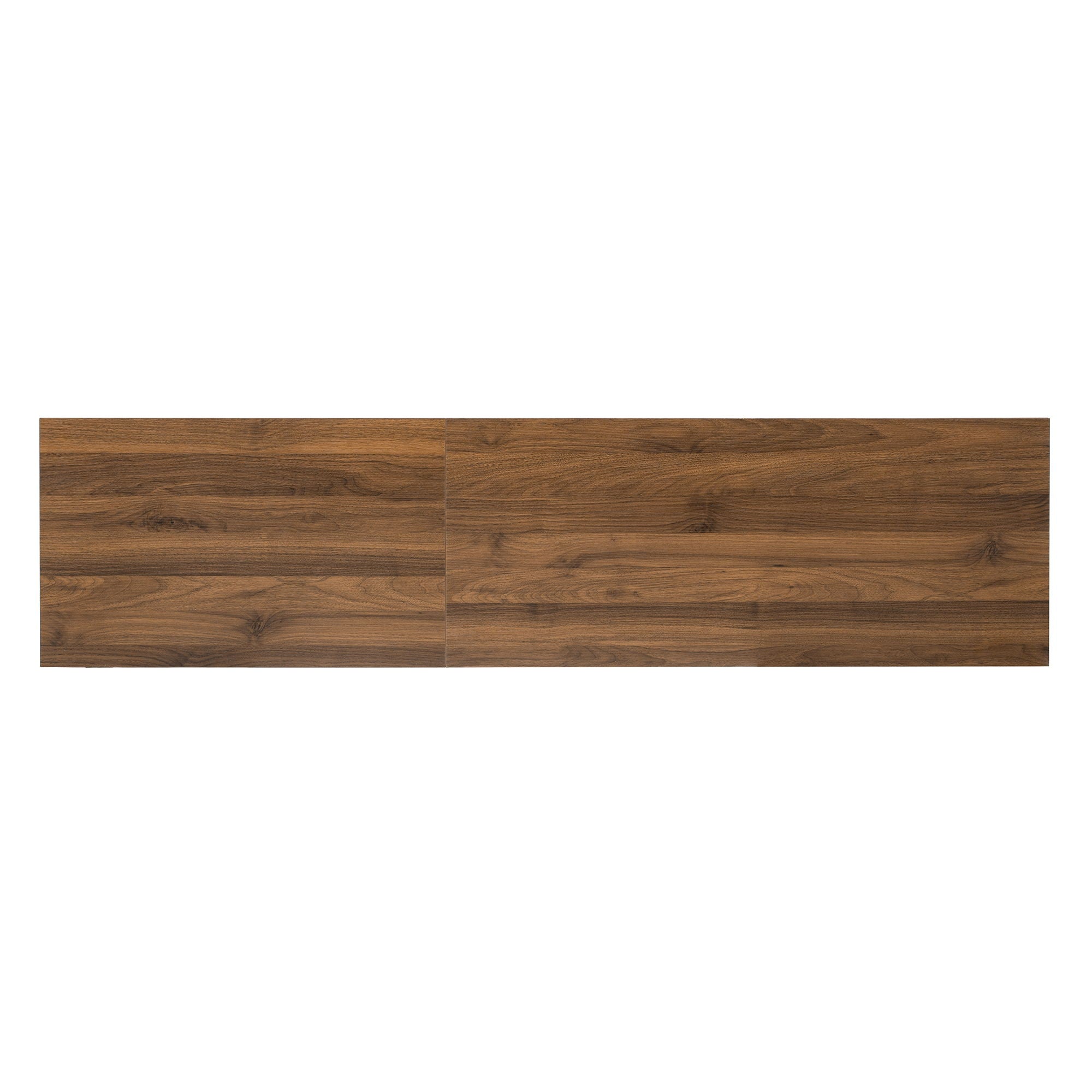 TV Stand For TVs, Entertainment Center With Cable Management And Soft Closing Hinges - Walnut