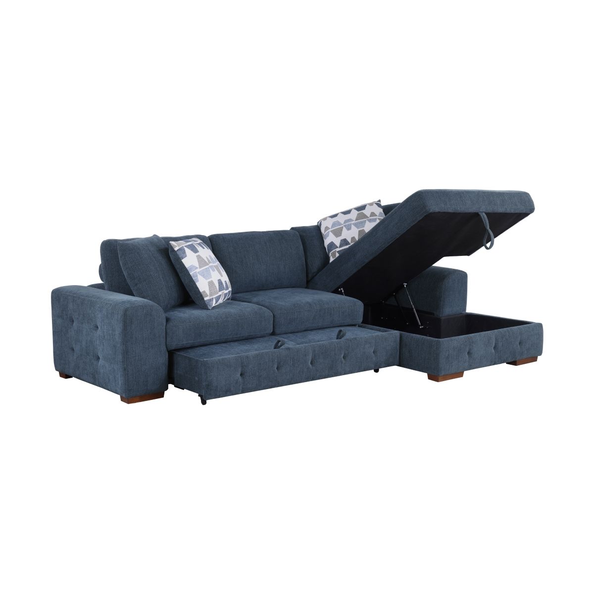 Raife - Sectional With Ottoman