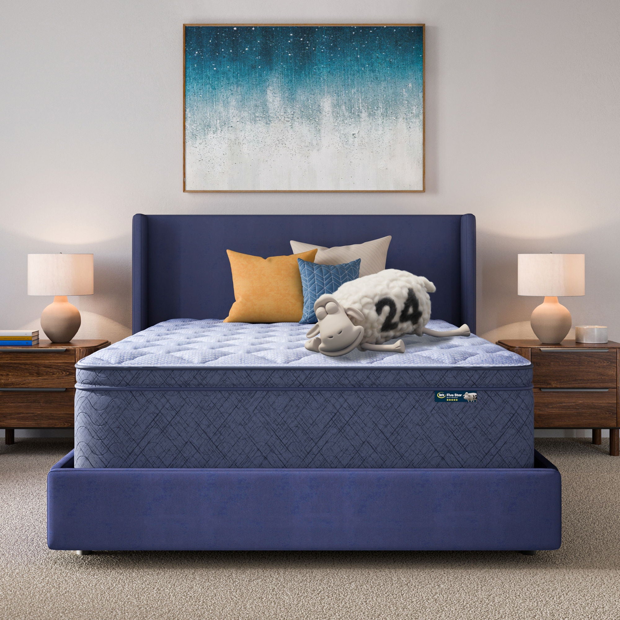 Perfect Day - 16" Plush Pillow Top Mattress in a Box