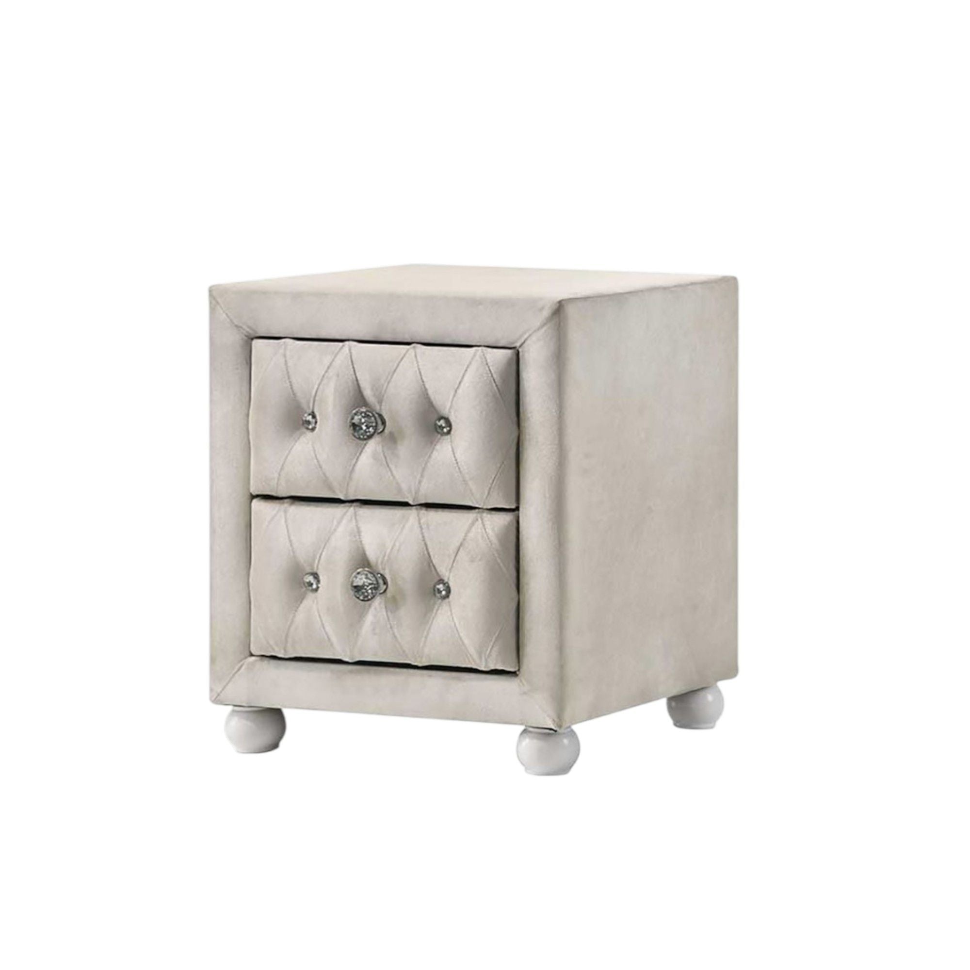 Reggie - Nightstand - Beige