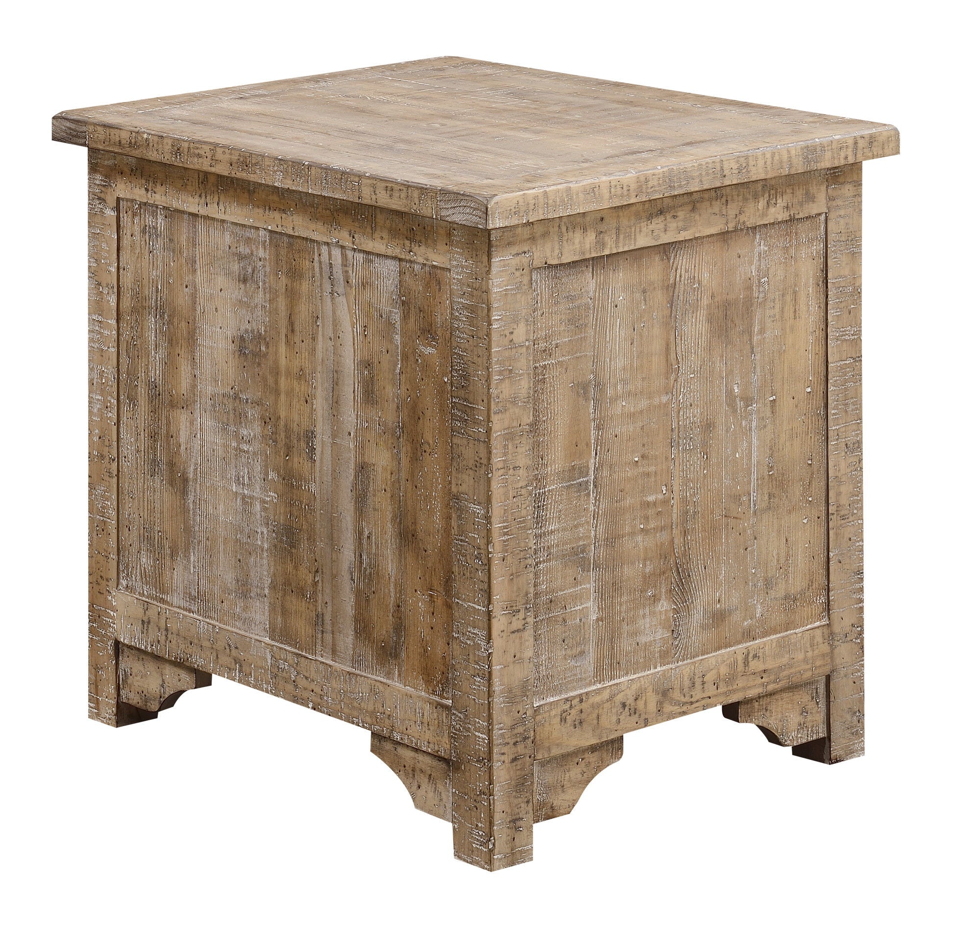 Chair Side Table - Taupe