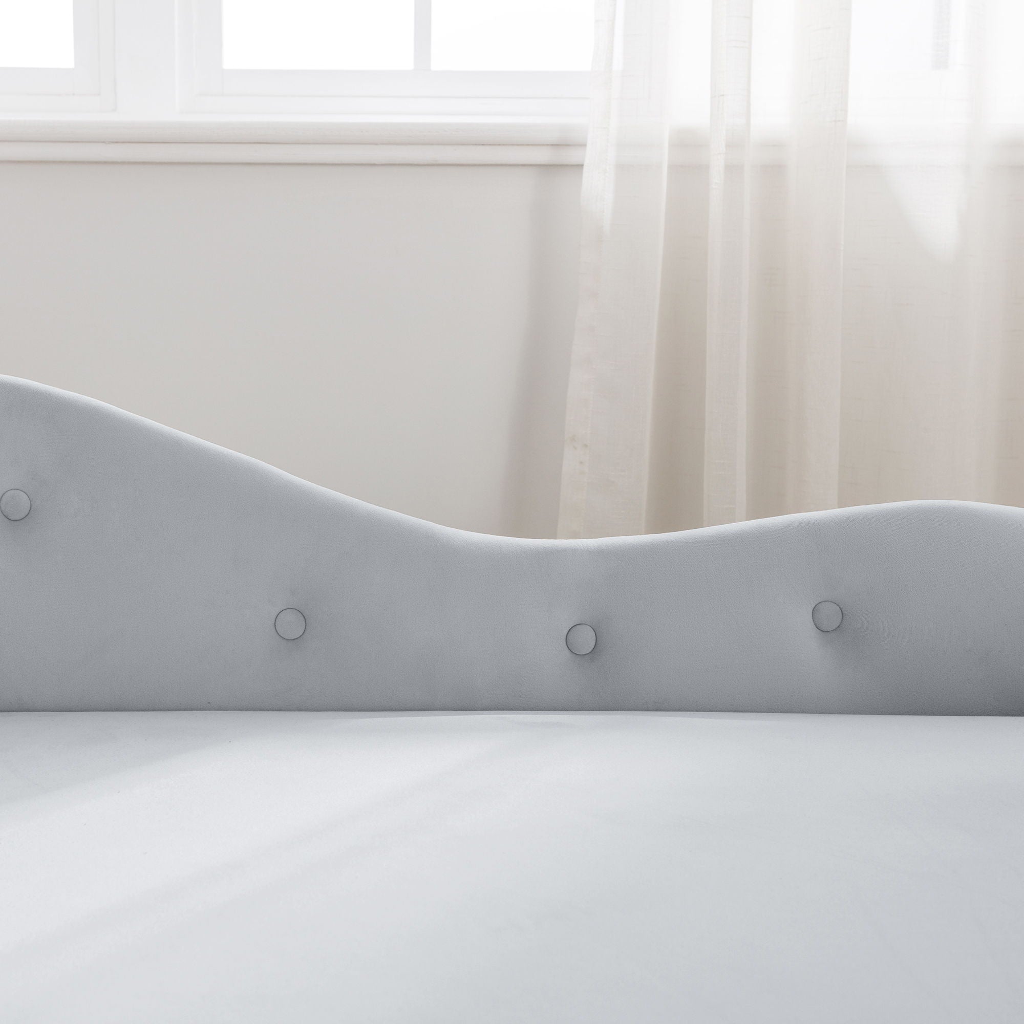 Chaise Lounge Indoor, Lounge Chair For Bedroom With Storage & Pillow, Modern Upholstered Rolled Arm Chase Lounge For Sleeping With Nailhead Trim For Living Room Bedroom Office