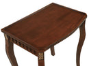 Daphne  Rectangular Wood Nesting Table Set Warm Brown