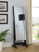 Batista Cheval Mirror with Jewelry Storage White