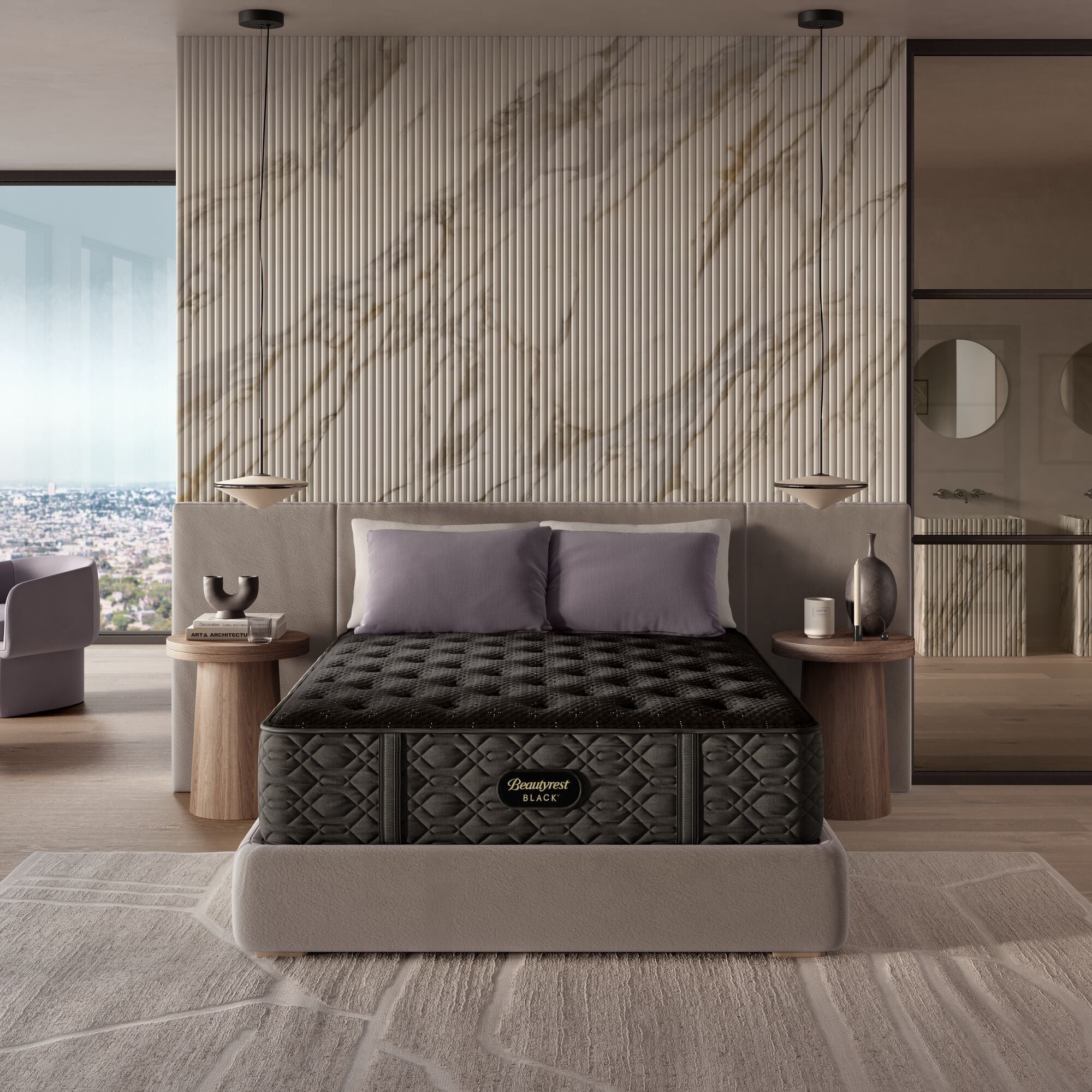 Beautyrest Black - 15.25" Series Three Medium Mattress