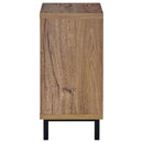 Teller 1-door Entryway Shoe Storage Bench Natural Oak