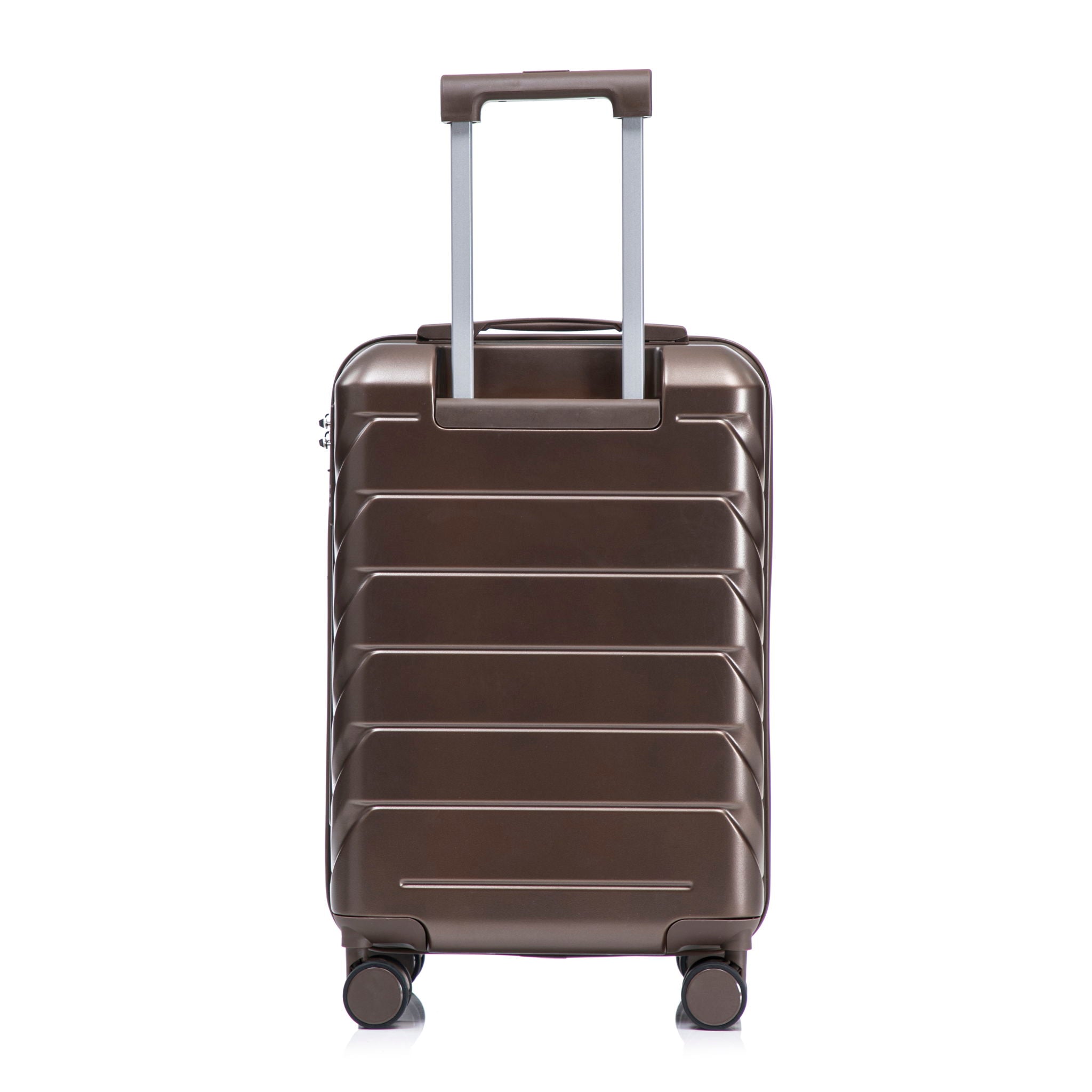 Hard Shell Travel Luggage With Scratch Resistant Surface