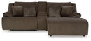 Top Tier 6-Piece Reclining Sectional with Chaise