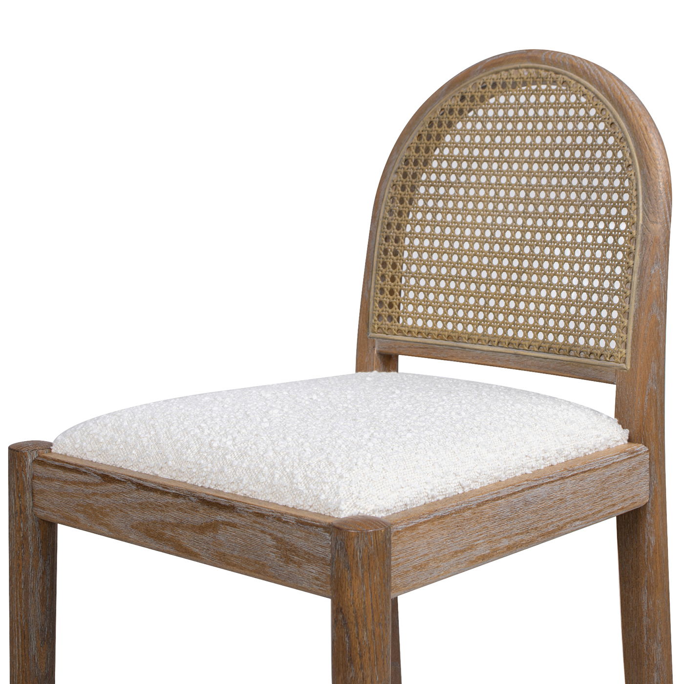 Panama - Curved Back Cane Bar Stool (Set of 2)