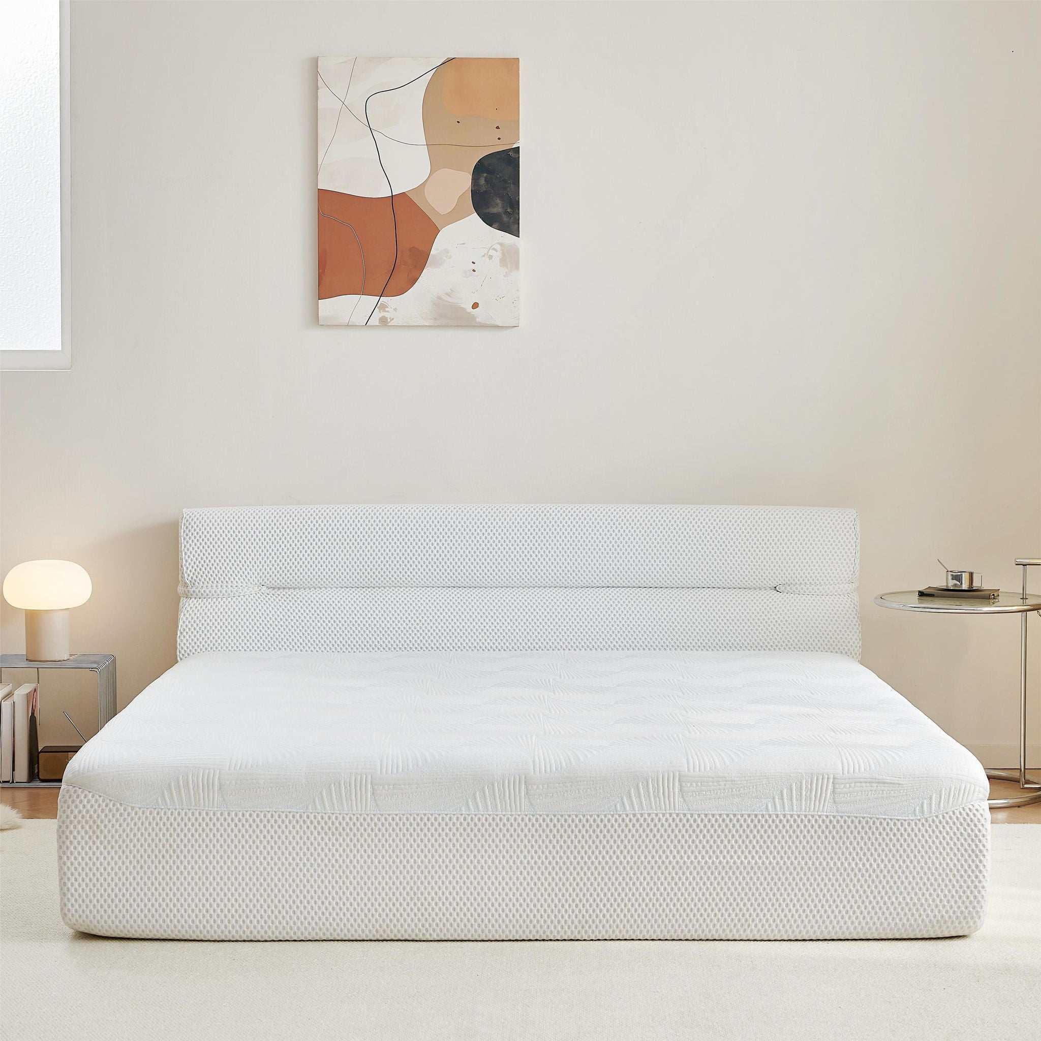 Mattress & Bed Frame With Cool, Pressure Relief, Motion Isolation