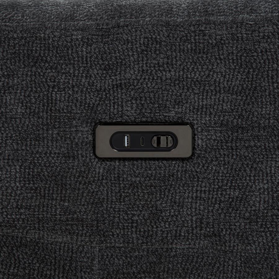 Kennett - Chenille Upholstered Power Recliner Chair