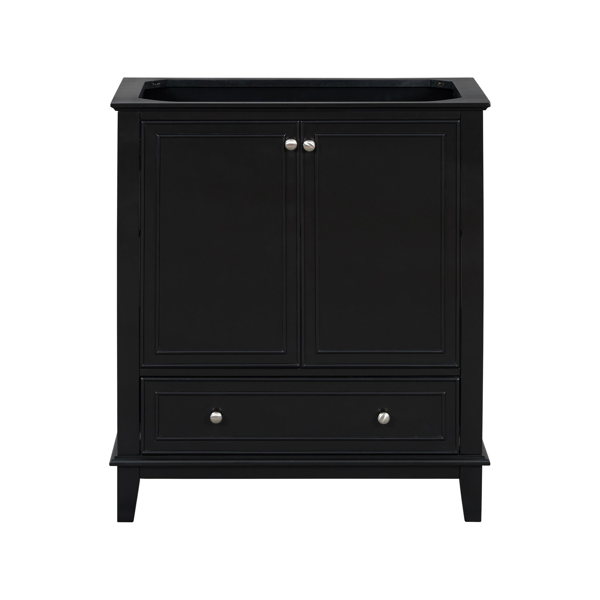 Modern Bathroom Vanity Base Only With Doors And Drawer
