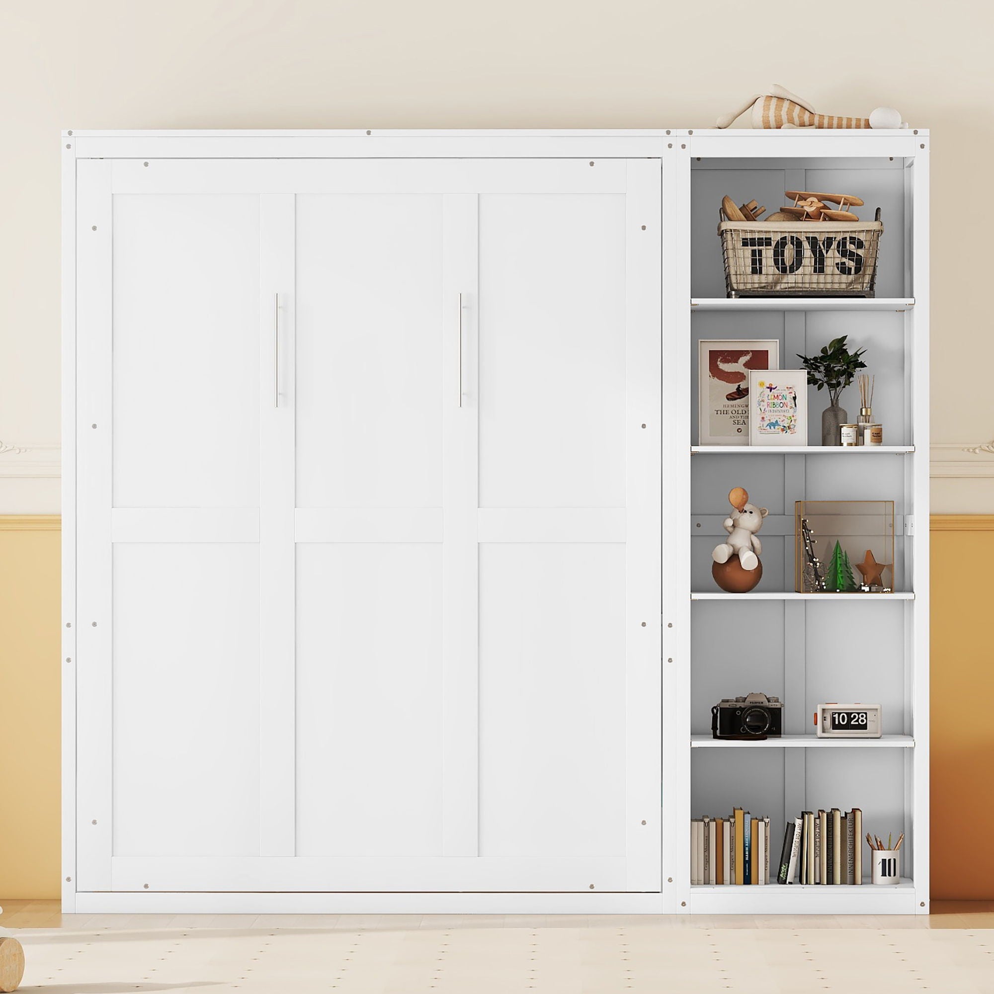 Murphy Wall Bed With Shelves