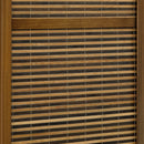 Browning 4-panel Bamboo Room Divider Folding Screen Walnut