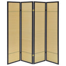 Pearce 4-panel Bamboo Room Divider Folding Screen Natural