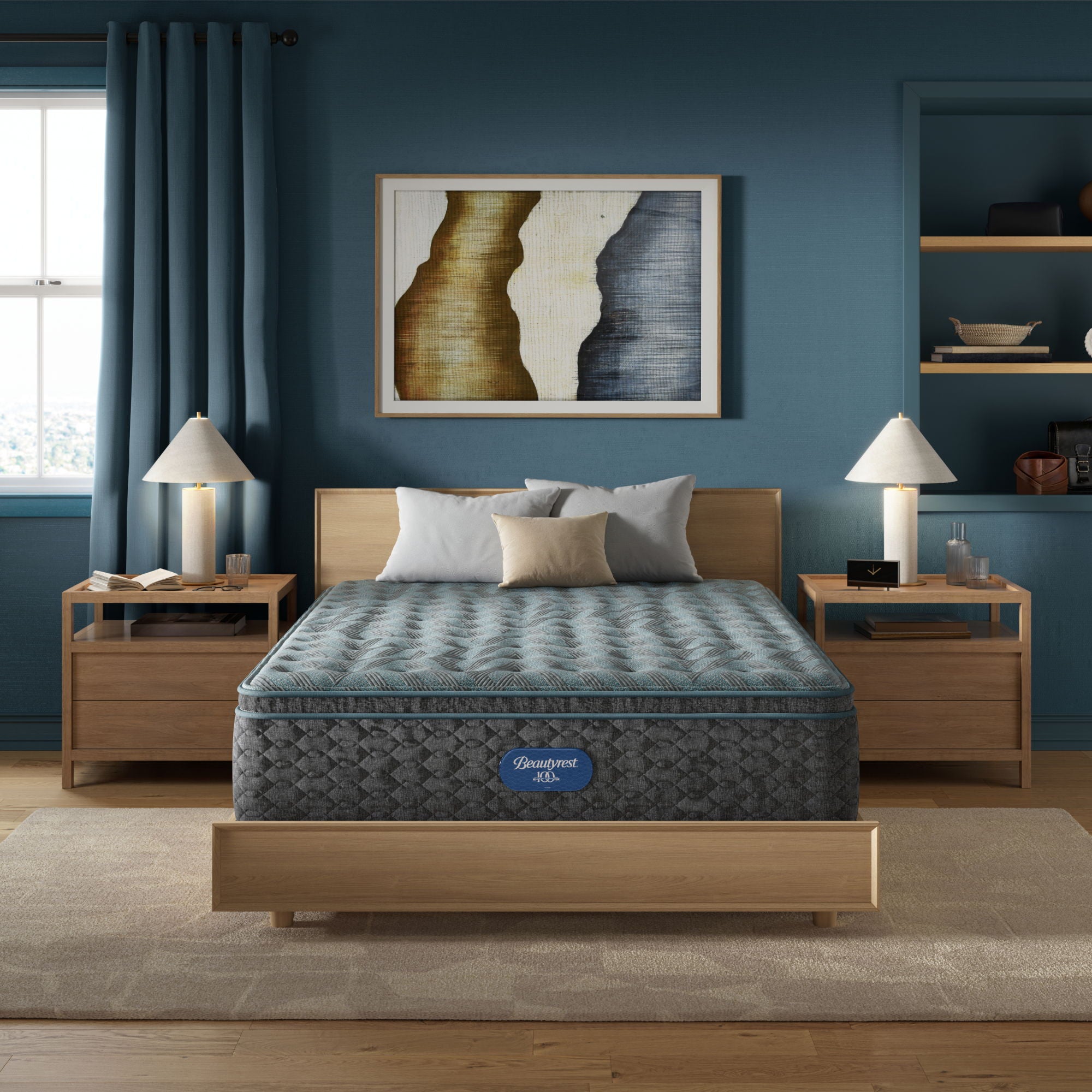 Beautyrest - Level One Medium Pillow Top Mattress