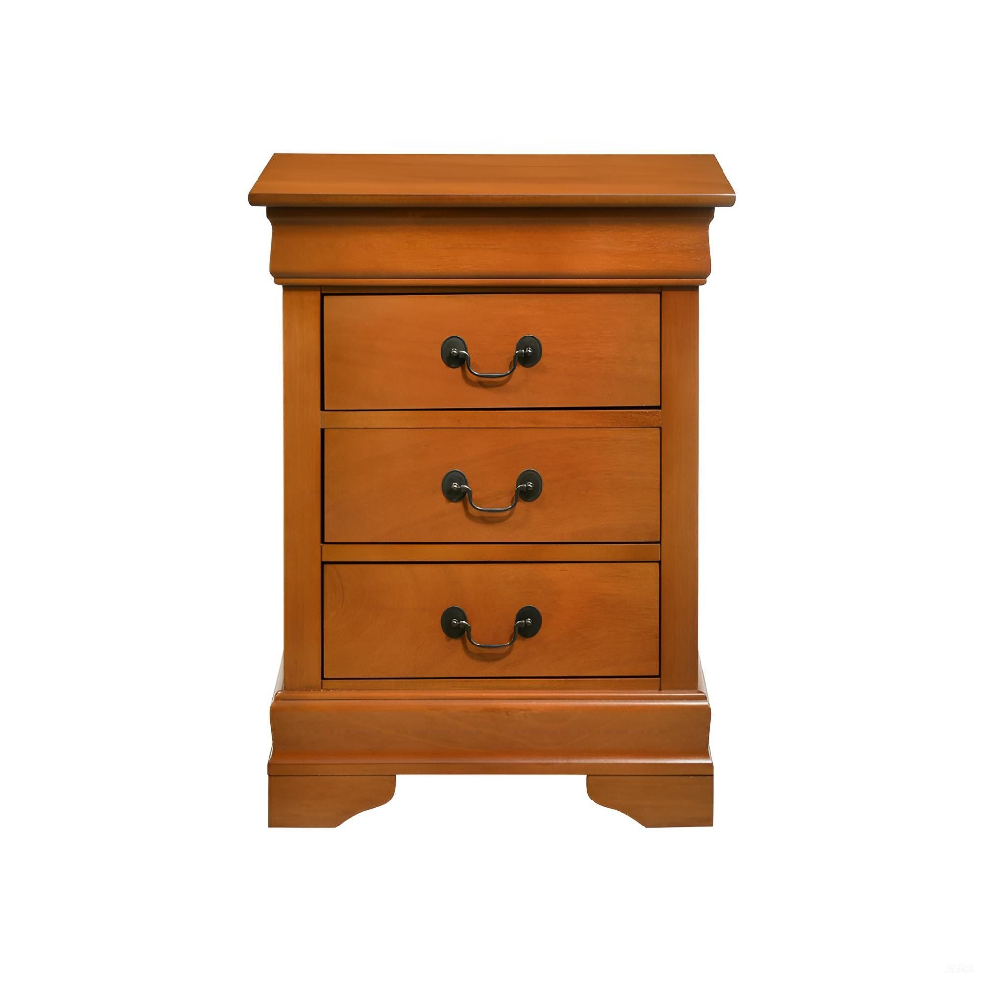 Louis Phillipe - Nightstand - Wood