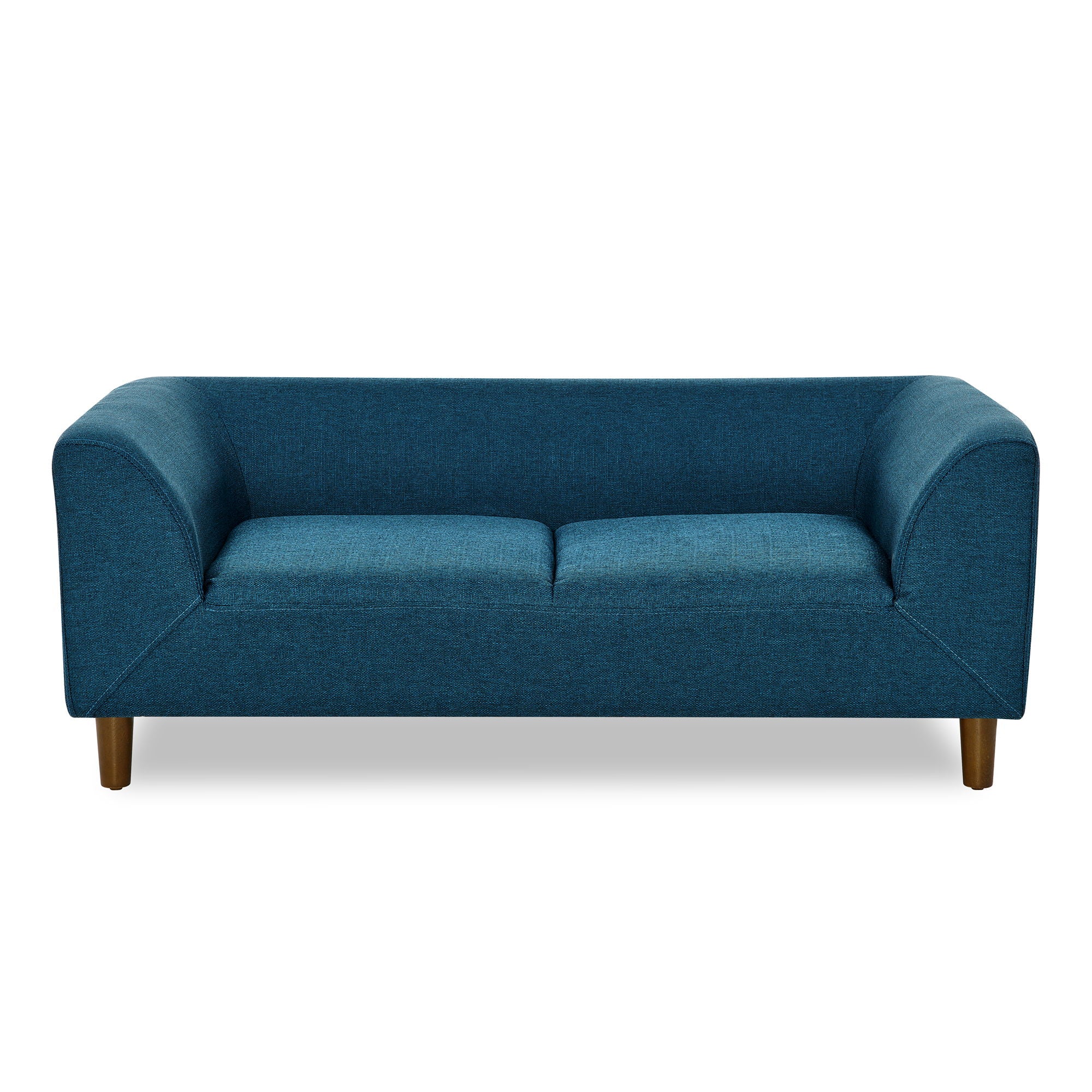 Modern Rectangular Pet Sofa With Backrest And Armrests For Small And Medium Dogs, Soft Cushion
