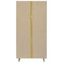 Dalton 65-inch 6-shelf Bookcase White and Distressed Pine