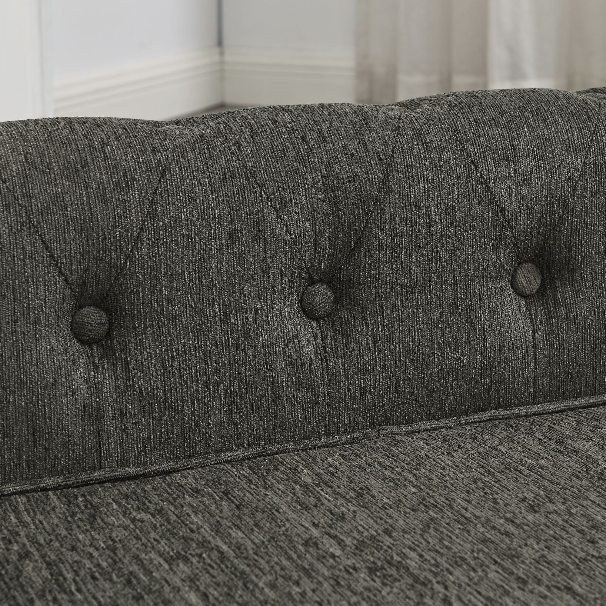 Modern Elegant Rectangle Pet Bed, Durable Elevated Dog Sofa