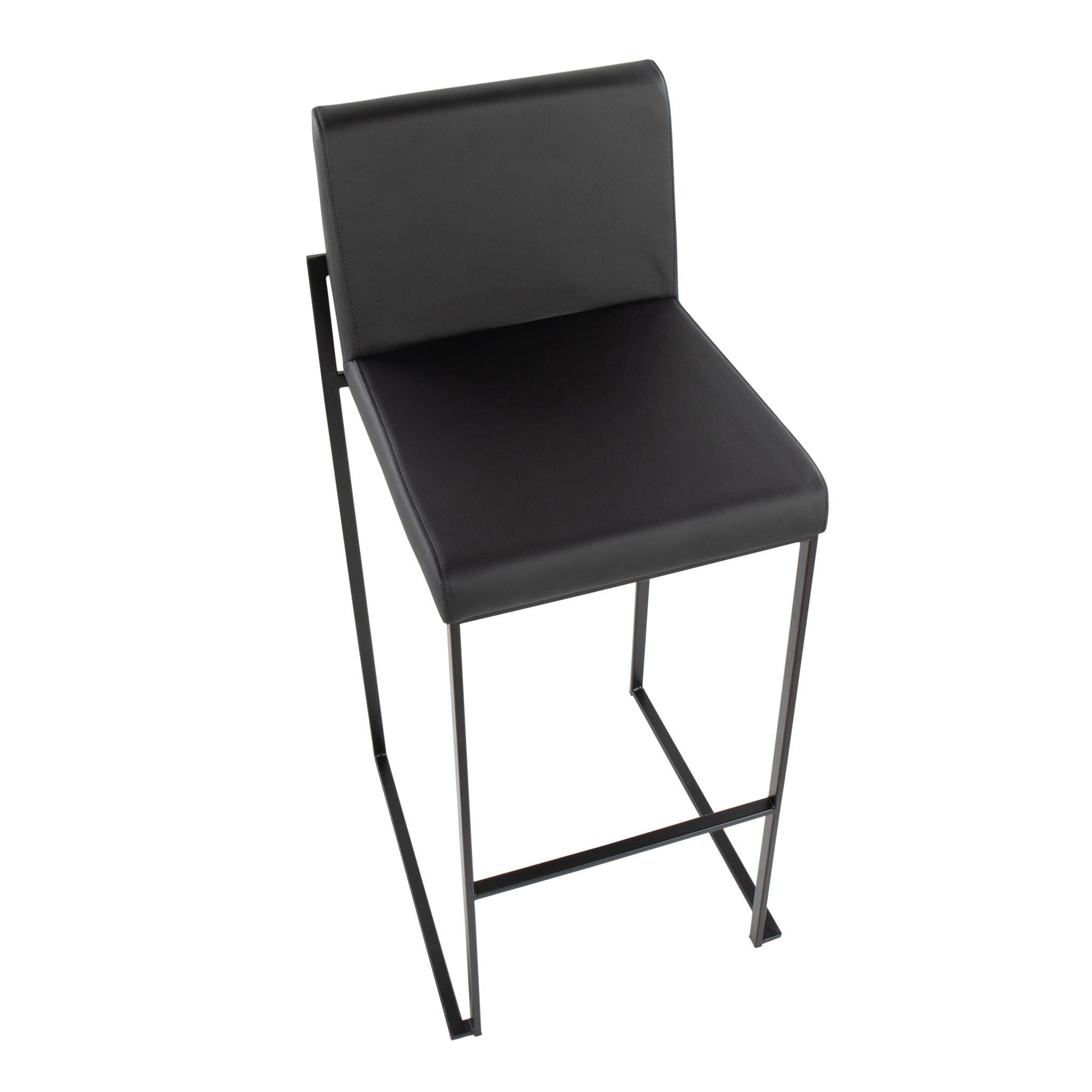 Fuji - Contemporary High Back Barstool Elegant Design